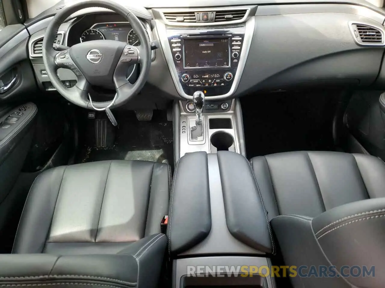 8 fotografías del automóvil dañado 5N1AZ2BJ4NC125001 NISSAN MURANO 2022