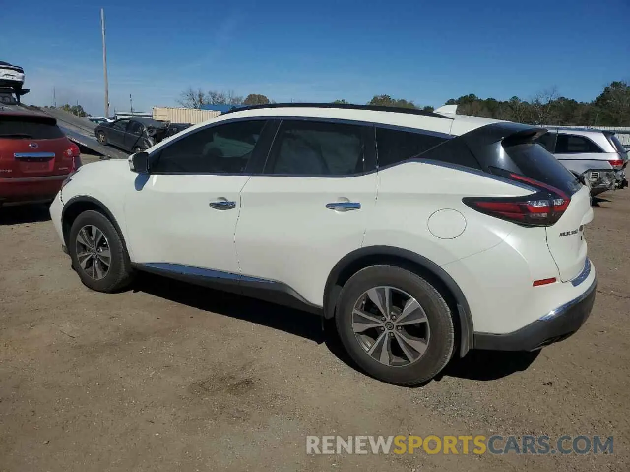 2 fotografías del automóvil dañado 5N1AZ2BJ5NC123662 NISSAN MURANO 2022