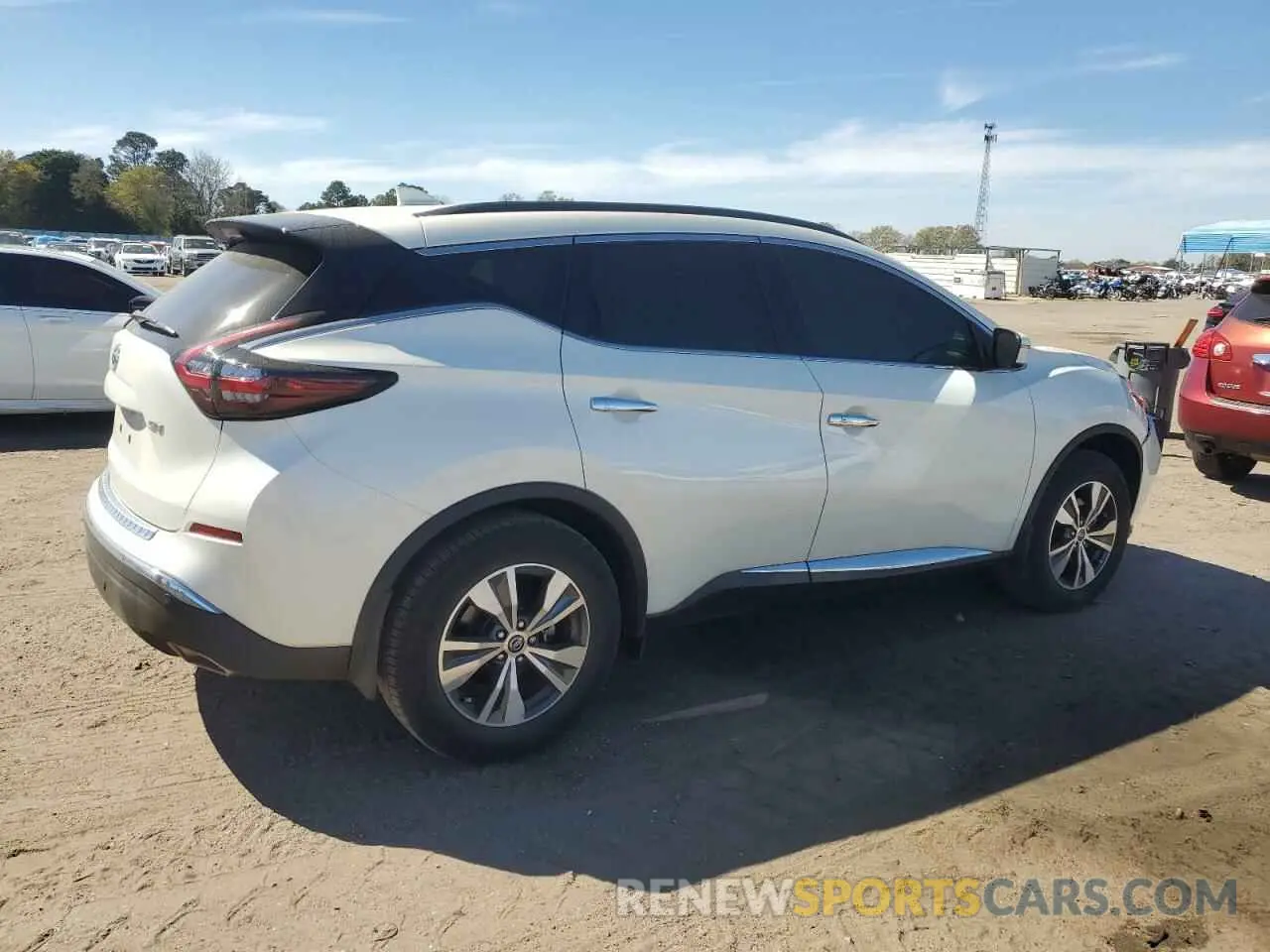 3 fotografías del automóvil dañado 5N1AZ2BJ5NC123662 NISSAN MURANO 2022