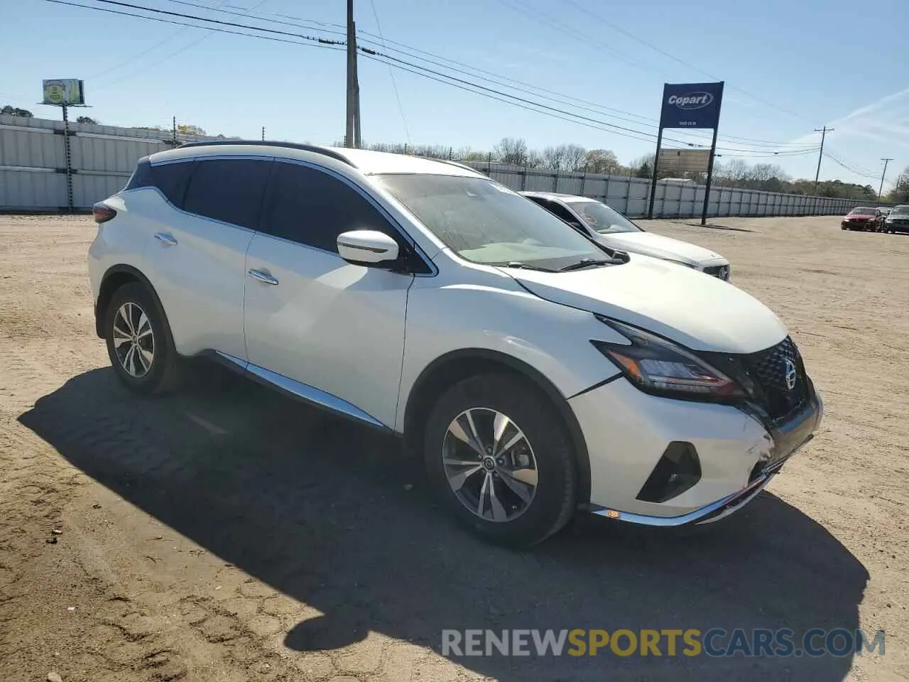 4 fotografías del automóvil dañado 5N1AZ2BJ5NC123662 NISSAN MURANO 2022