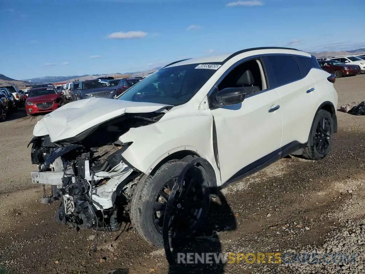 1 fotografías del automóvil dañado 5N1AZ2BS0NC128292 NISSAN MURANO 2022