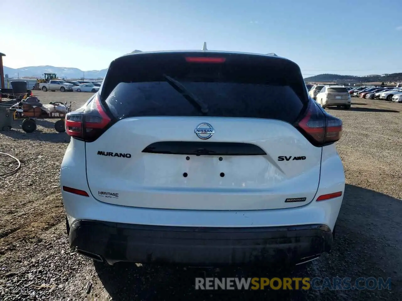 6 fotografías del automóvil dañado 5N1AZ2BS0NC128292 NISSAN MURANO 2022