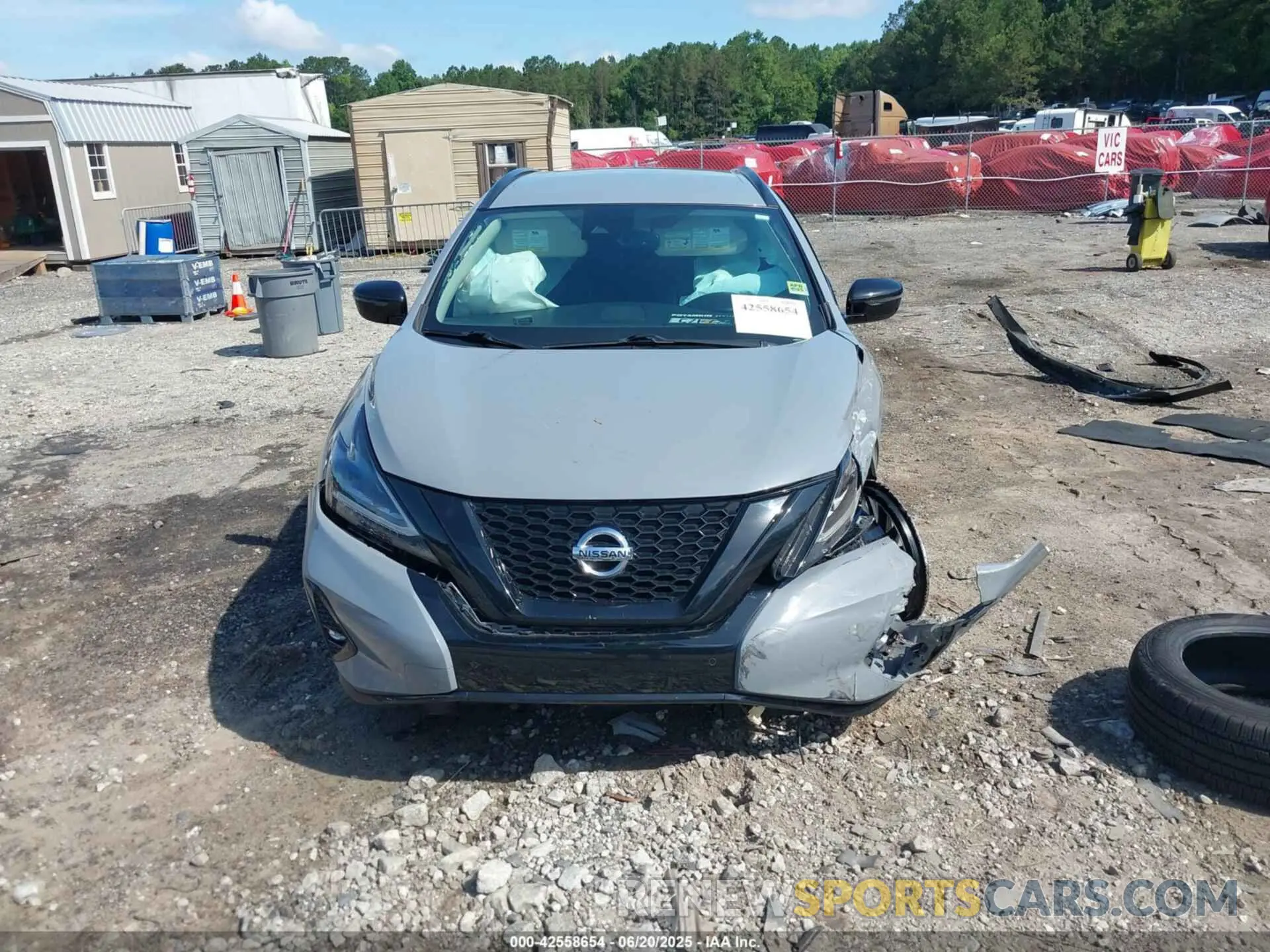 13 fotografías del automóvil dañado 5N1AZ2BS3NC126357 NISSAN MURANO 2022