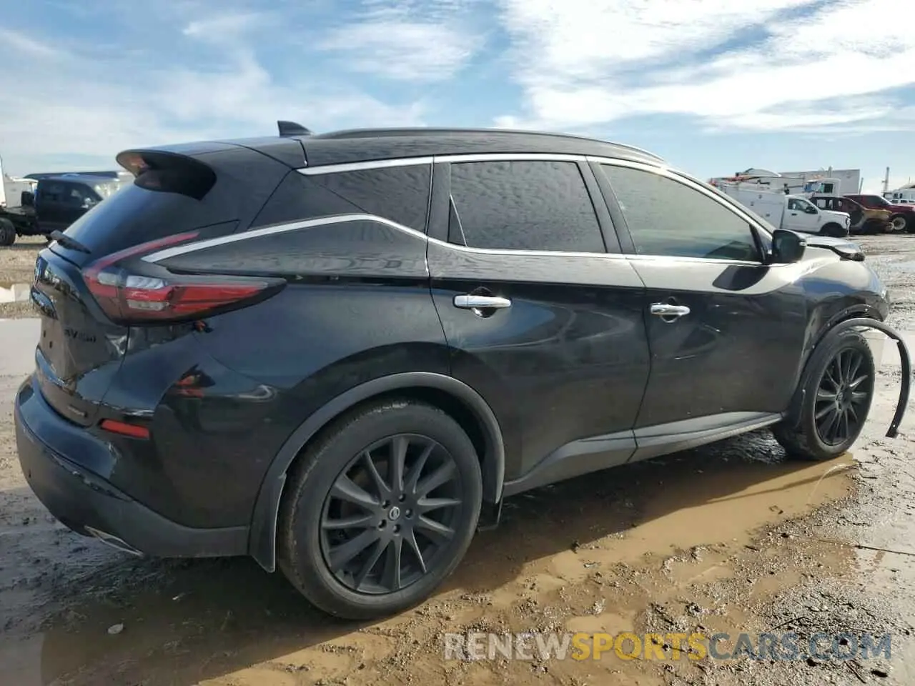 3 fotografías del automóvil dañado 5N1AZ2BS3NC130781 NISSAN MURANO 2022