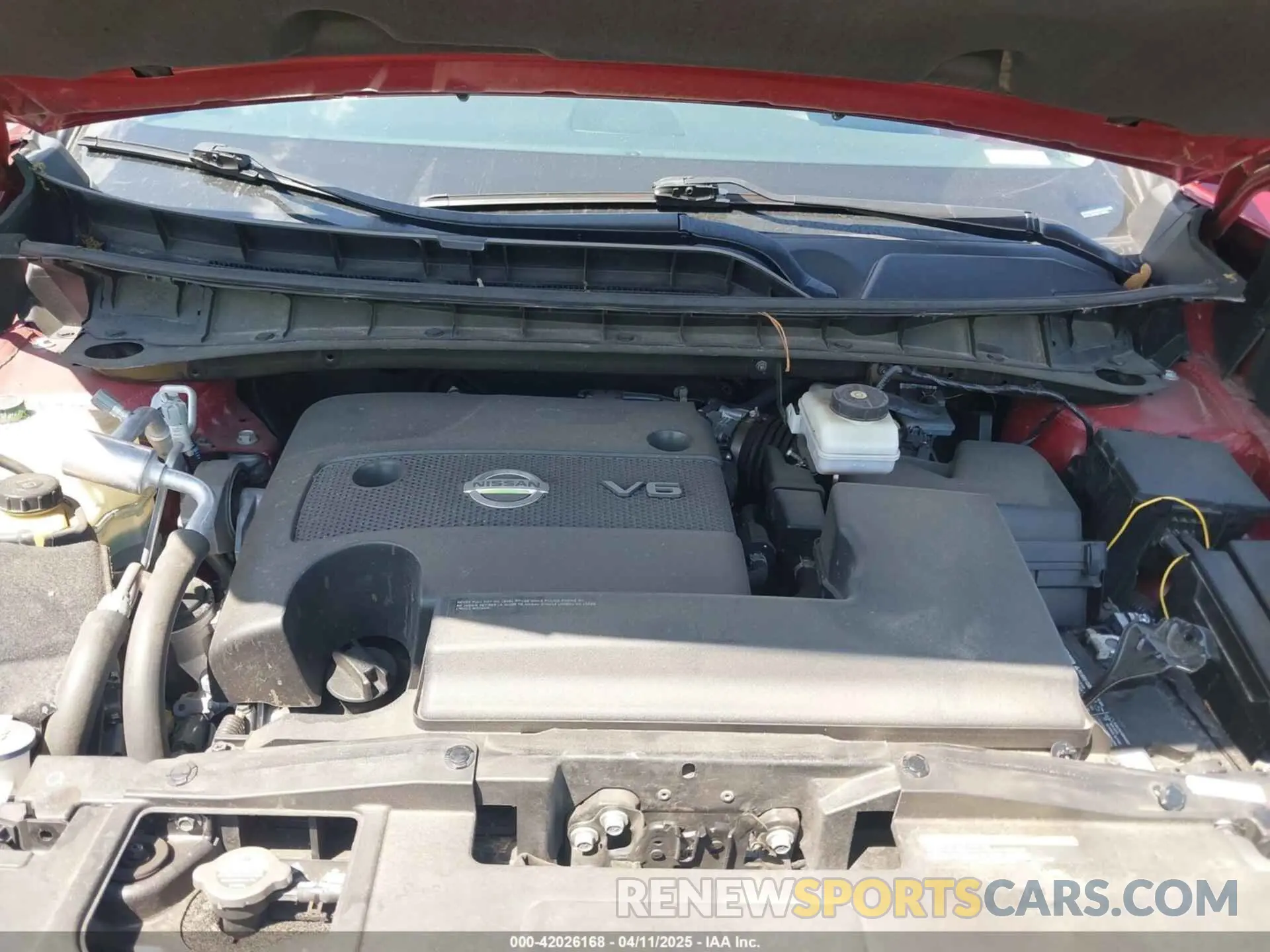 10 fotografías del automóvil dañado 5N1AZ2BS8NC126452 NISSAN MURANO 2022
