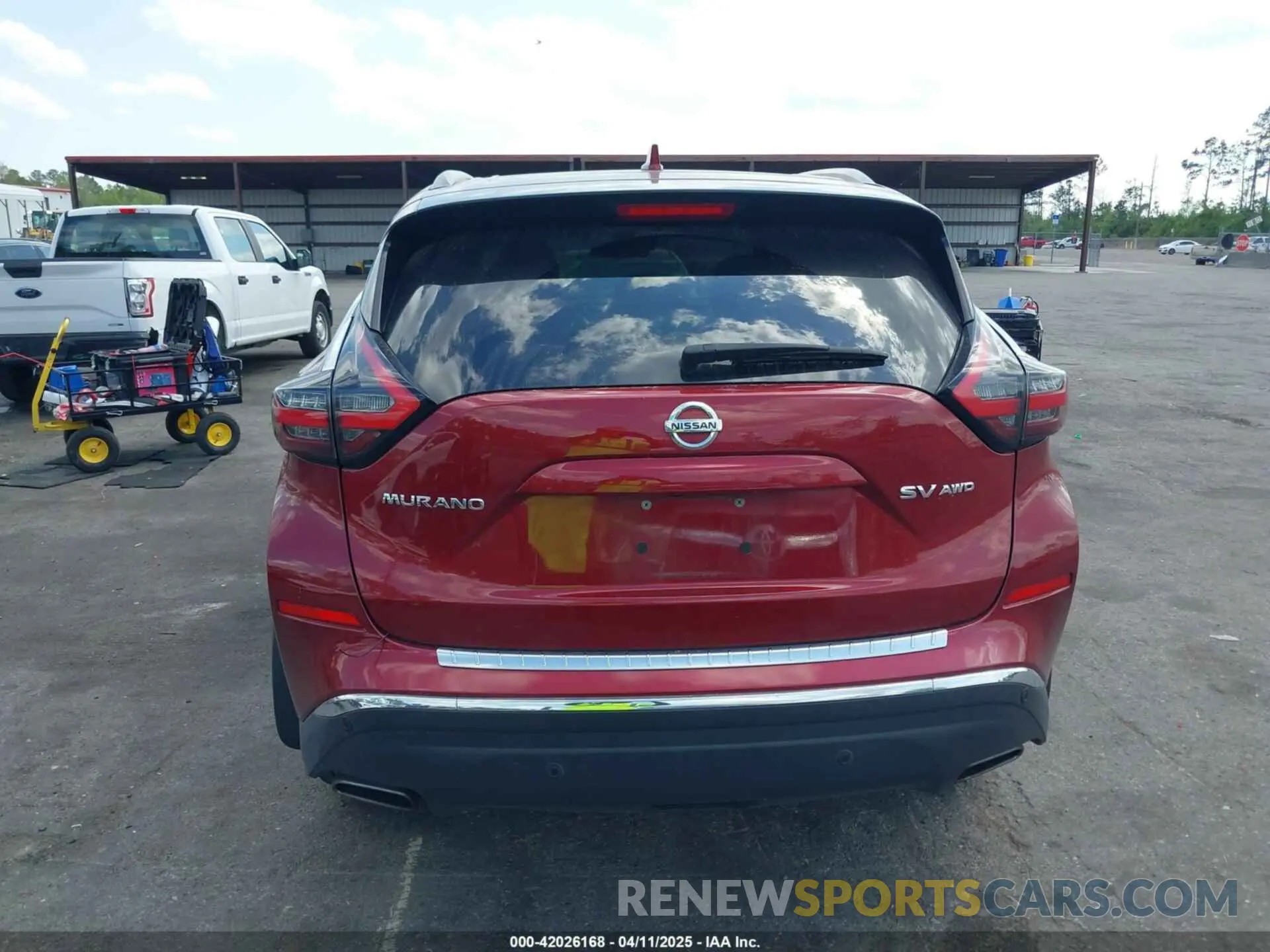 15 fotografías del automóvil dañado 5N1AZ2BS8NC126452 NISSAN MURANO 2022