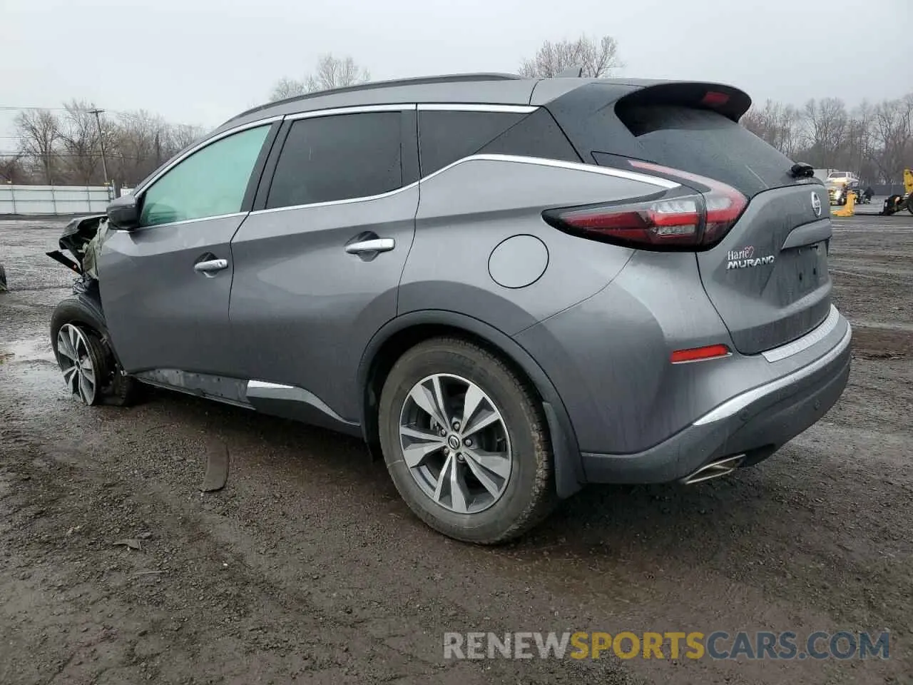 2 fotografías del automóvil dañado 5N1AZ2BSXNC127165 NISSAN MURANO 2022
