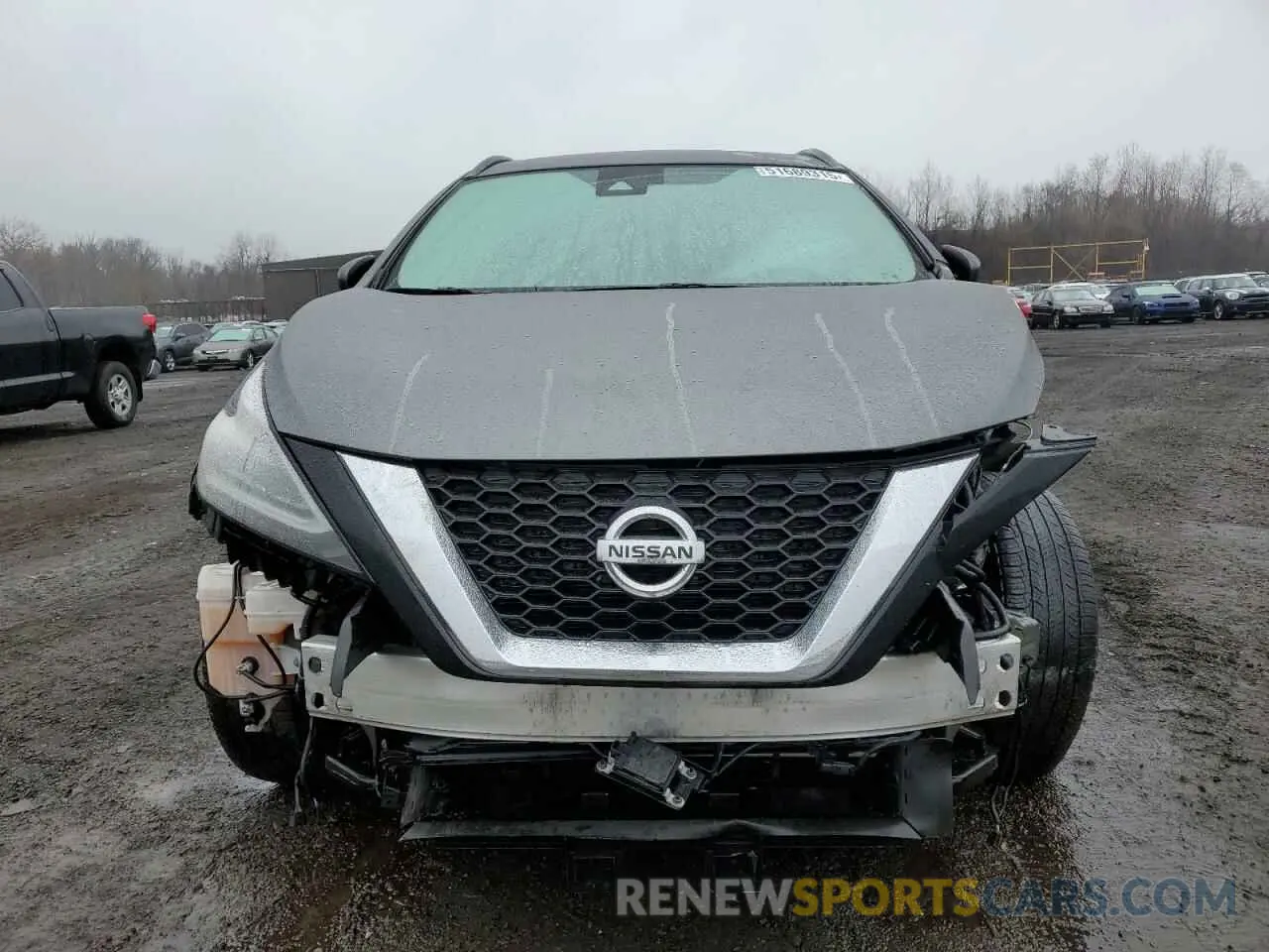 5 fotografías del automóvil dañado 5N1AZ2BSXNC127165 NISSAN MURANO 2022