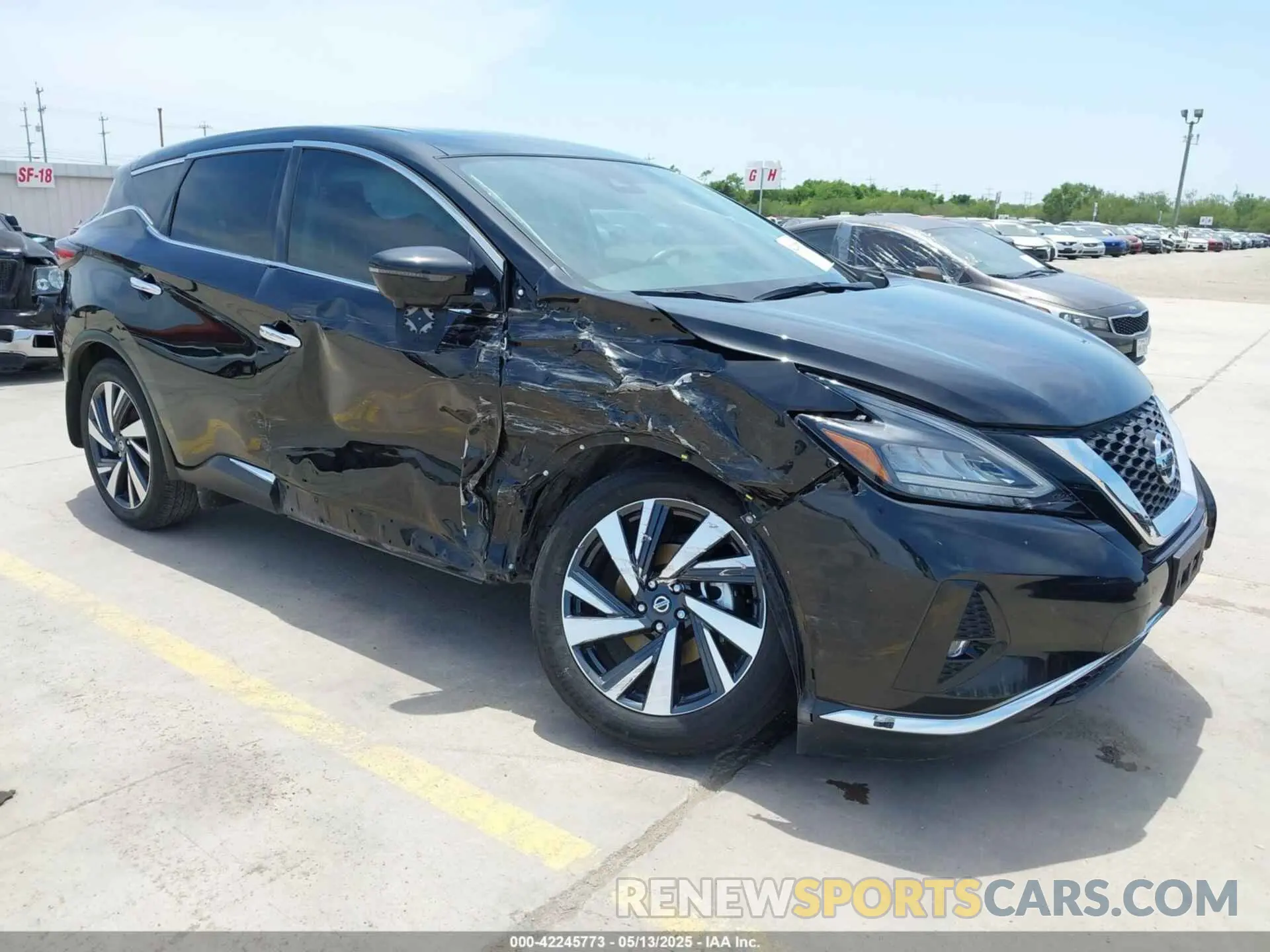 1 fotografías del automóvil dañado 5N1AZ2CJ4NC116622 NISSAN MURANO 2022