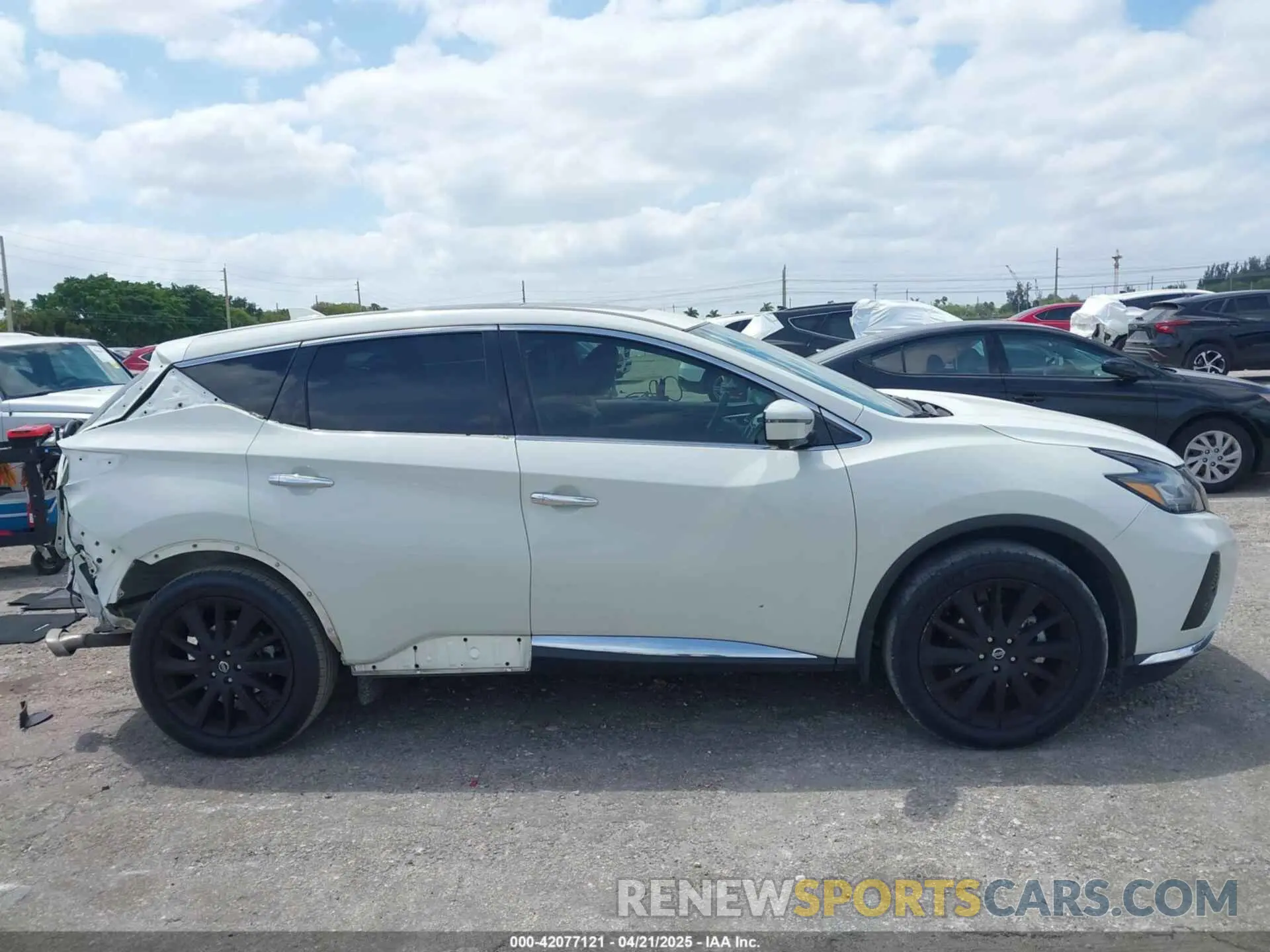 13 fotografías del automóvil dañado 5N1AZ2CJ4NC130262 NISSAN MURANO 2022