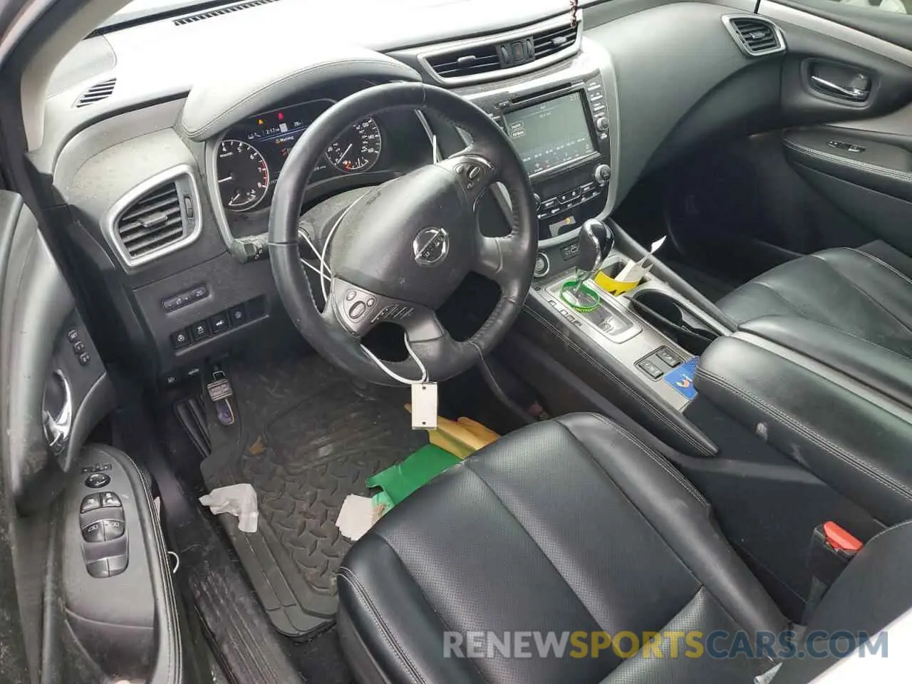 8 fotografías del automóvil dañado 5N1AZ2CJ7NC111642 NISSAN MURANO 2022