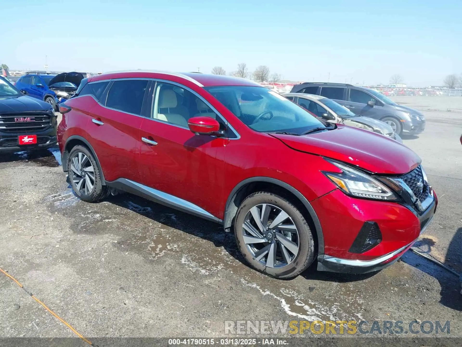 1 fotografías del automóvil dañado 5N1AZ2CJ8NC107826 NISSAN MURANO 2022