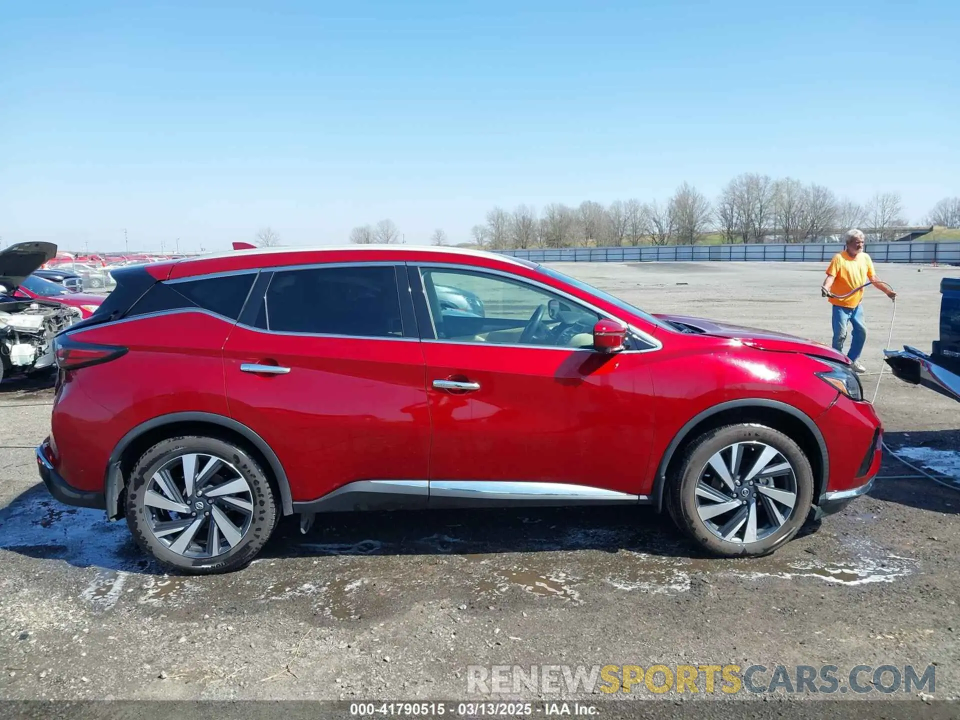 13 fotografías del automóvil dañado 5N1AZ2CJ8NC107826 NISSAN MURANO 2022