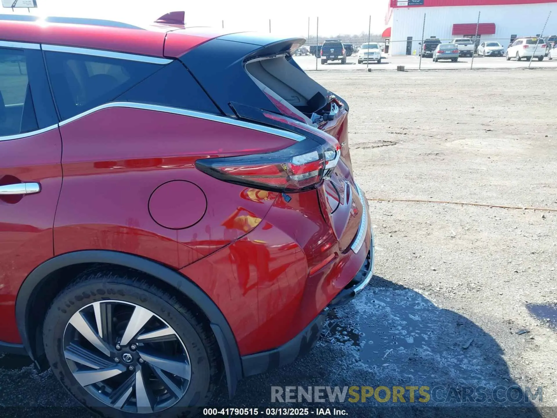 17 fotografías del automóvil dañado 5N1AZ2CJ8NC107826 NISSAN MURANO 2022