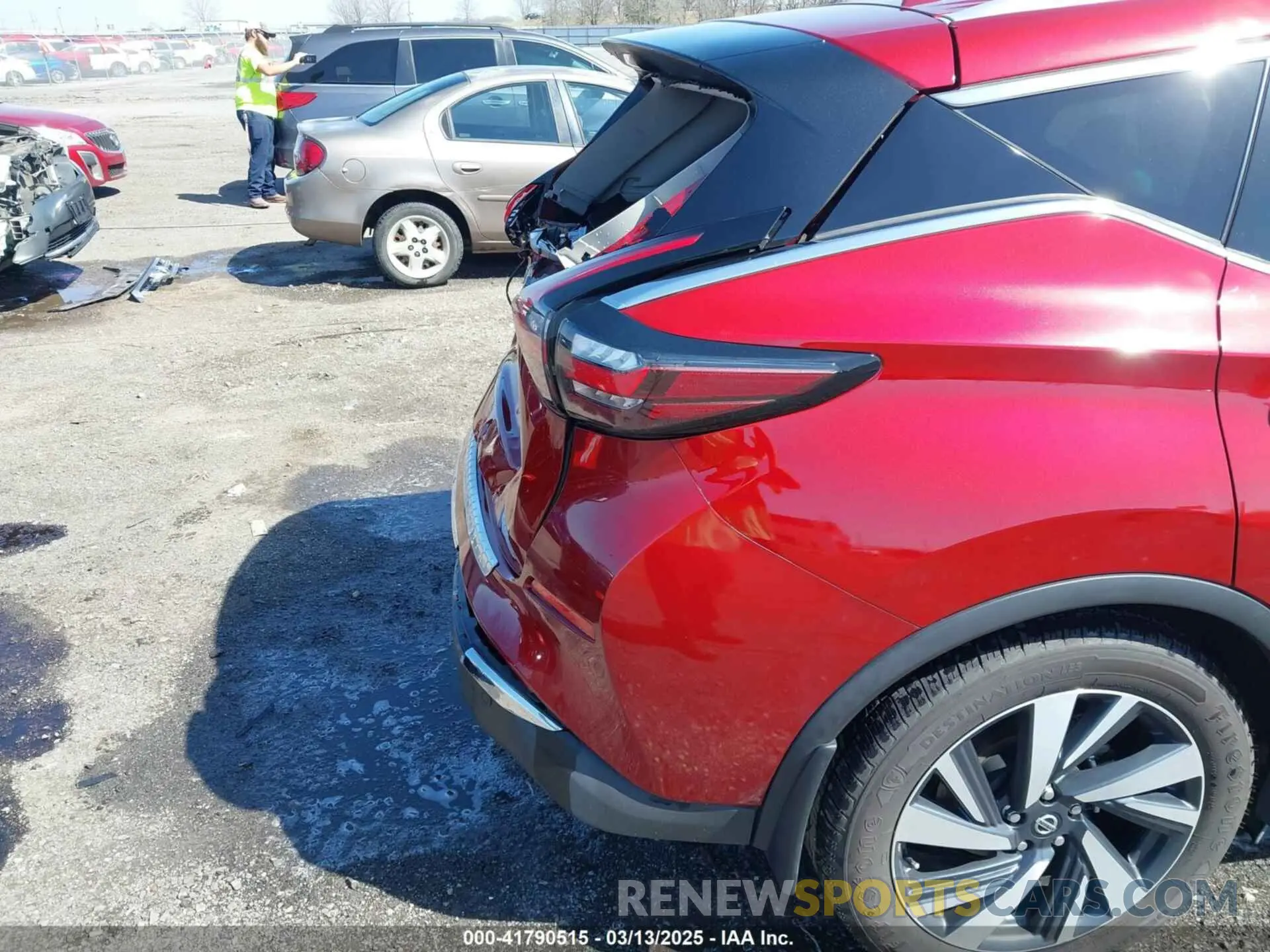18 fotografías del automóvil dañado 5N1AZ2CJ8NC107826 NISSAN MURANO 2022
