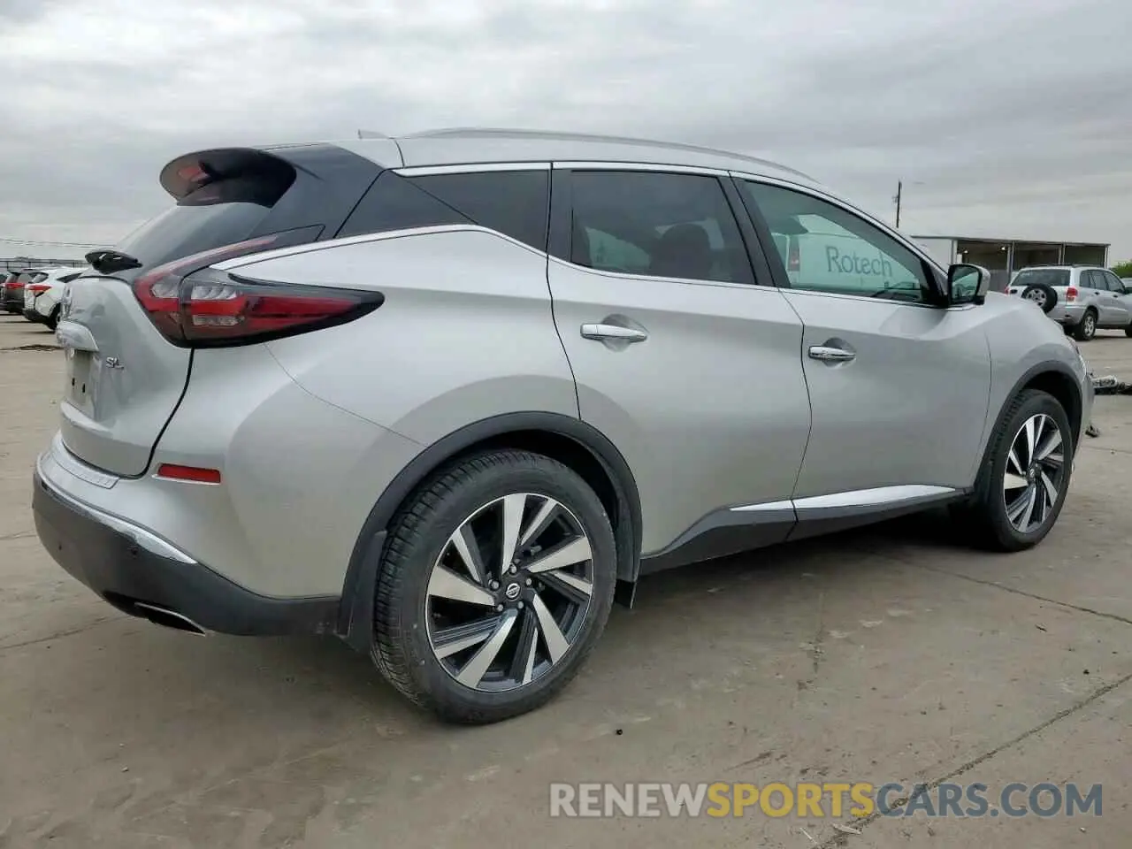 3 fotografías del automóvil dañado 5N1AZ2CJ9NC130175 NISSAN MURANO 2022