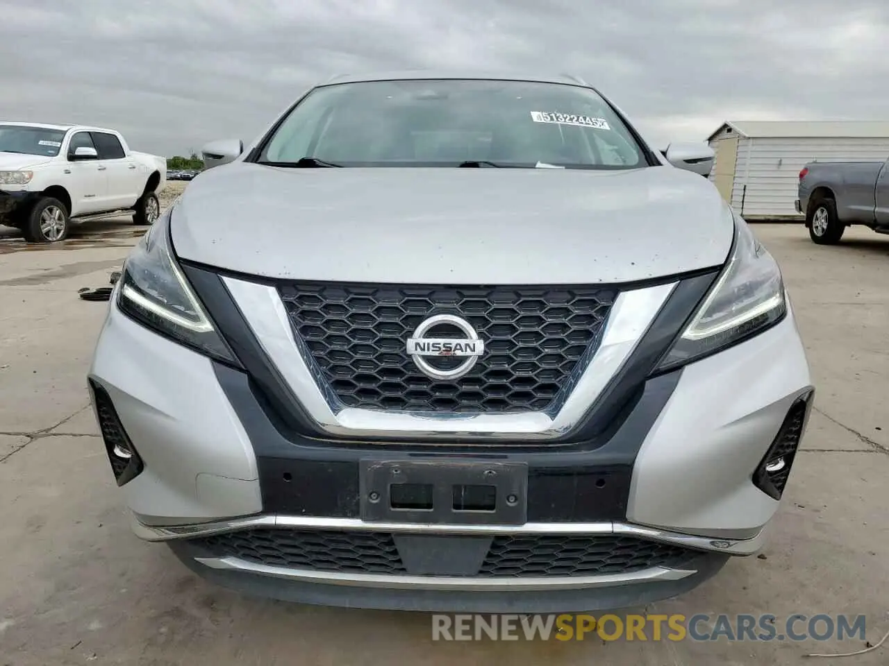 5 fotografías del automóvil dañado 5N1AZ2CJ9NC130175 NISSAN MURANO 2022