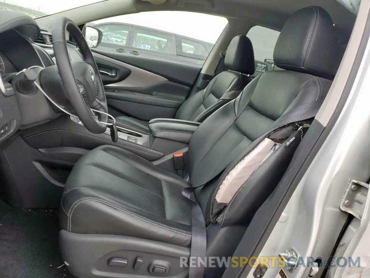7 fotografías del automóvil dañado 5N1AZ2CJ9NC130175 NISSAN MURANO 2022