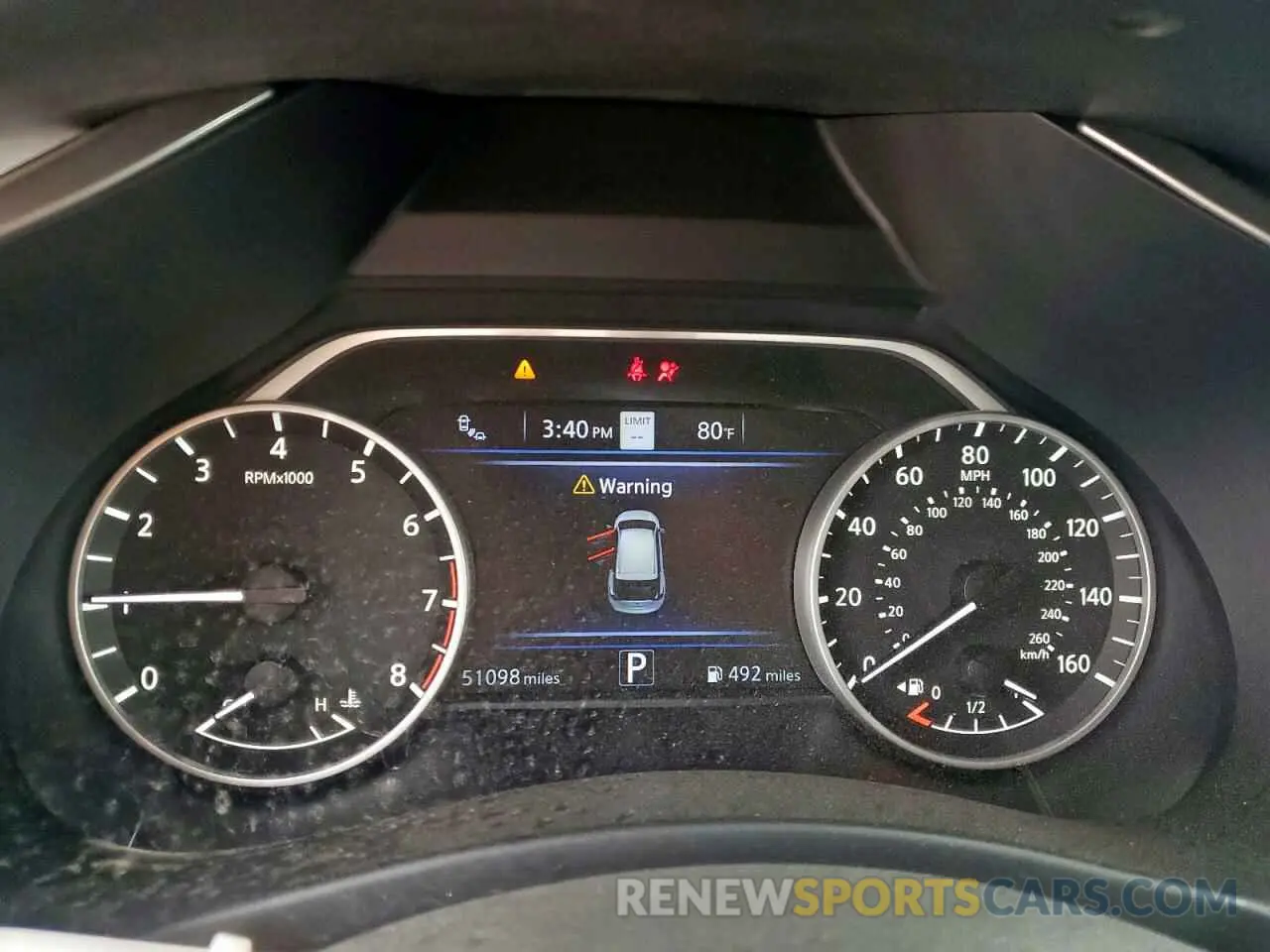 9 fotografías del automóvil dañado 5N1AZ2CJ9NC130175 NISSAN MURANO 2022