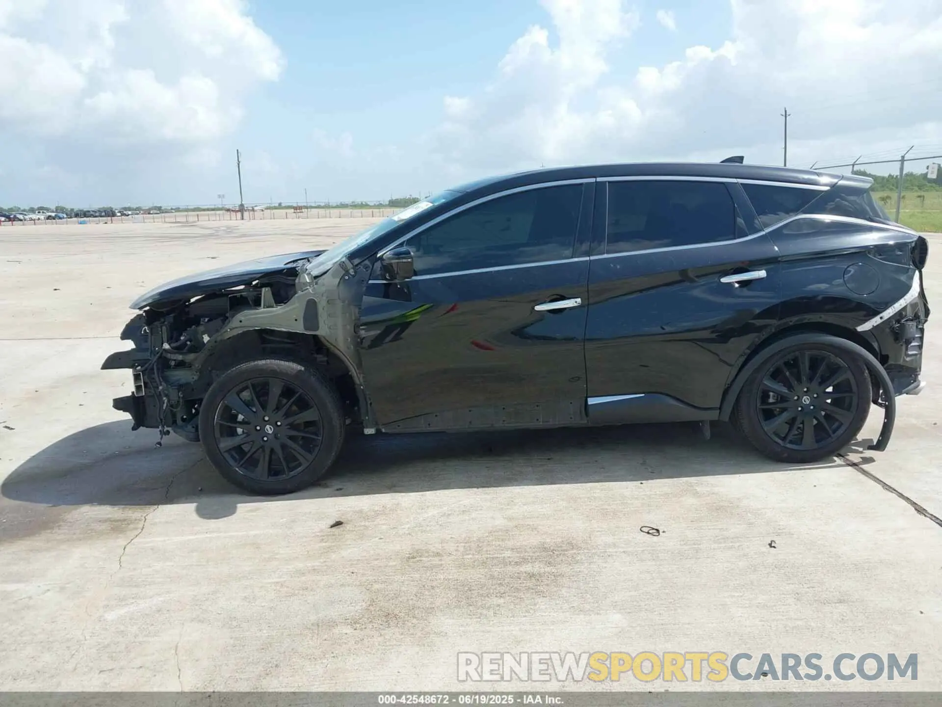 14 fotografías del automóvil dañado 5N1AZ2CJXNC106838 NISSAN MURANO 2022
