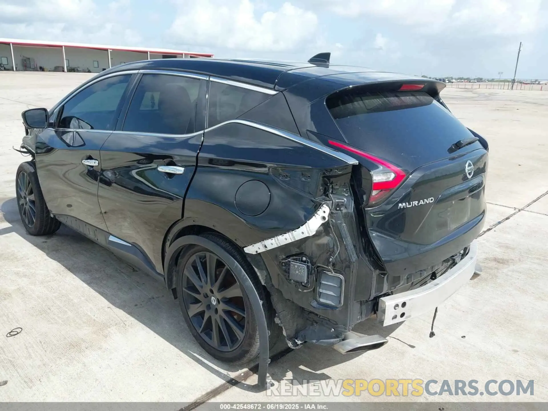 3 fotografías del automóvil dañado 5N1AZ2CJXNC106838 NISSAN MURANO 2022