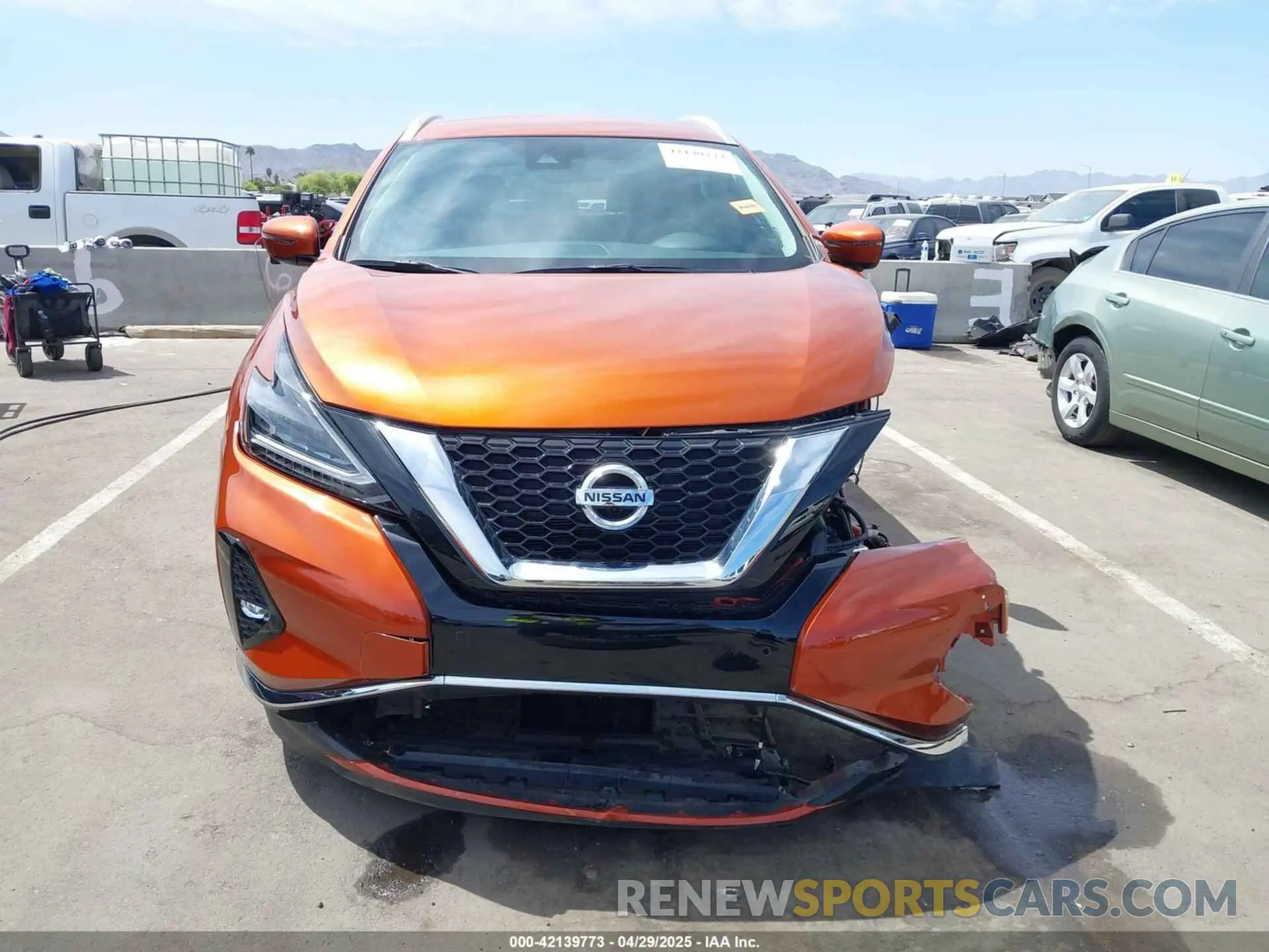 12 fotografías del automóvil dañado 5N1AZ2CJXNC110534 NISSAN MURANO 2022