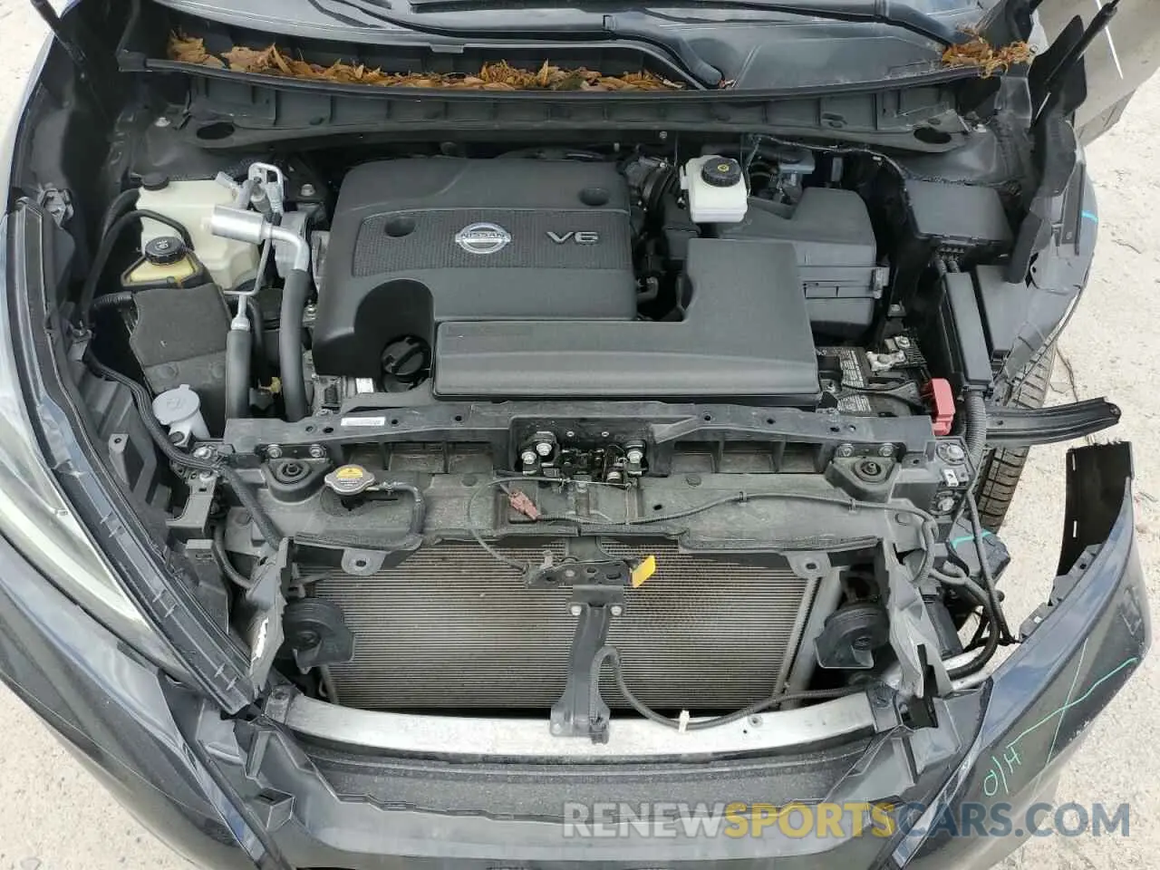 12 fotografías del automóvil dañado 5N1AZ2CS5NC114175 NISSAN MURANO 2022