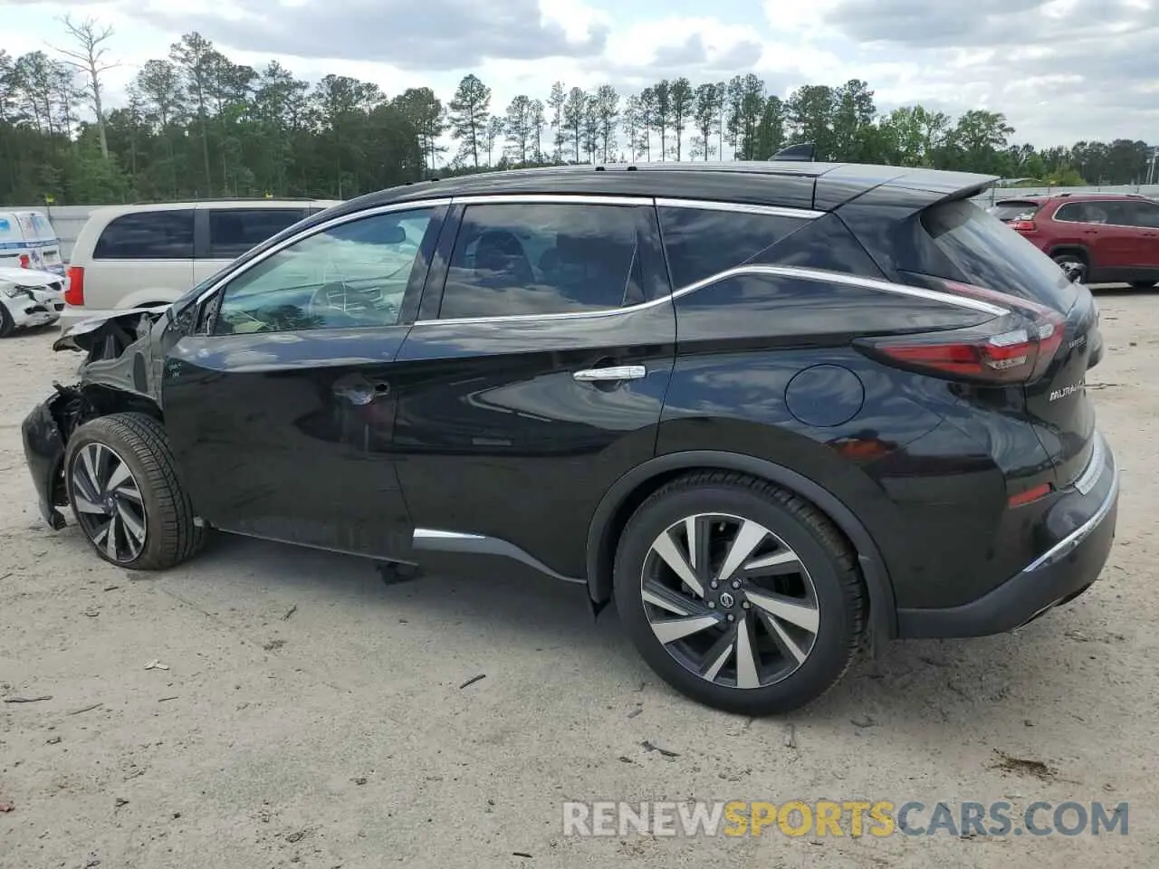2 fotografías del automóvil dañado 5N1AZ2CS5NC114175 NISSAN MURANO 2022