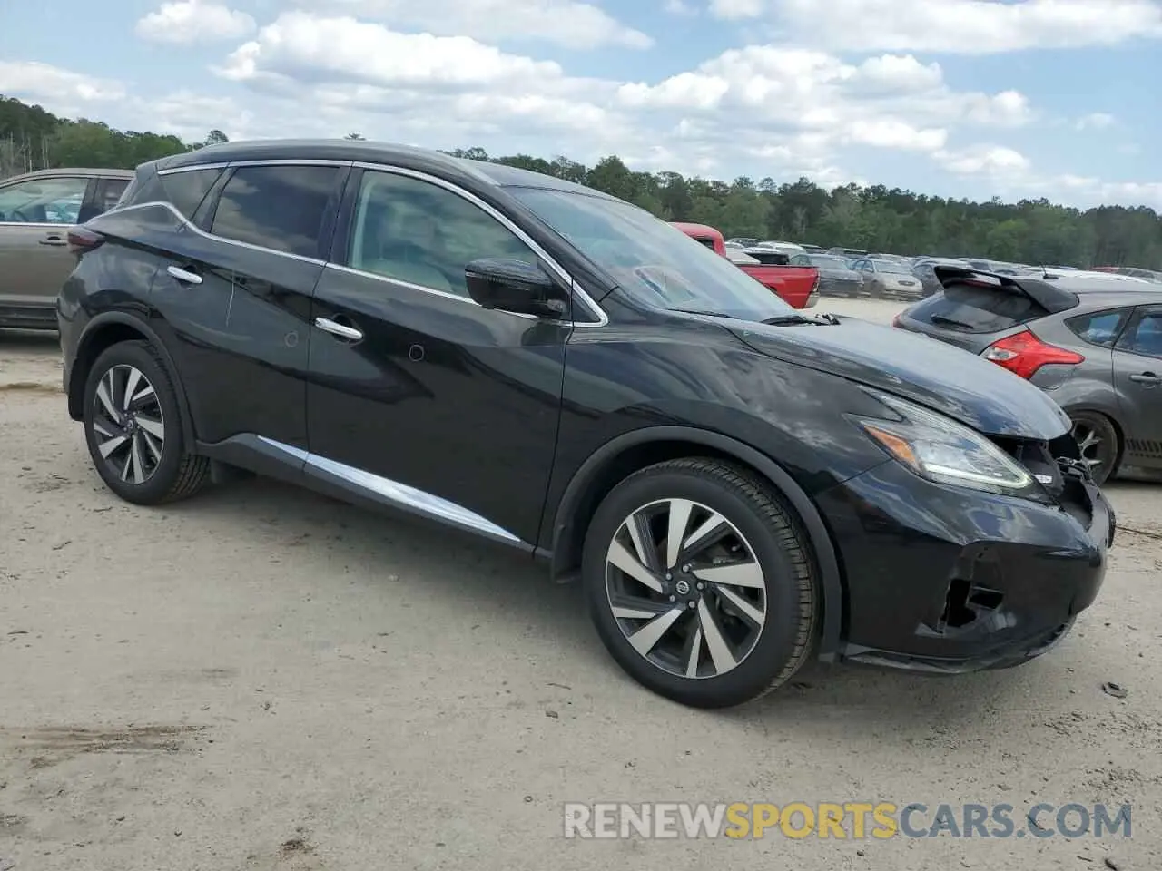 4 fotografías del automóvil dañado 5N1AZ2CS5NC114175 NISSAN MURANO 2022