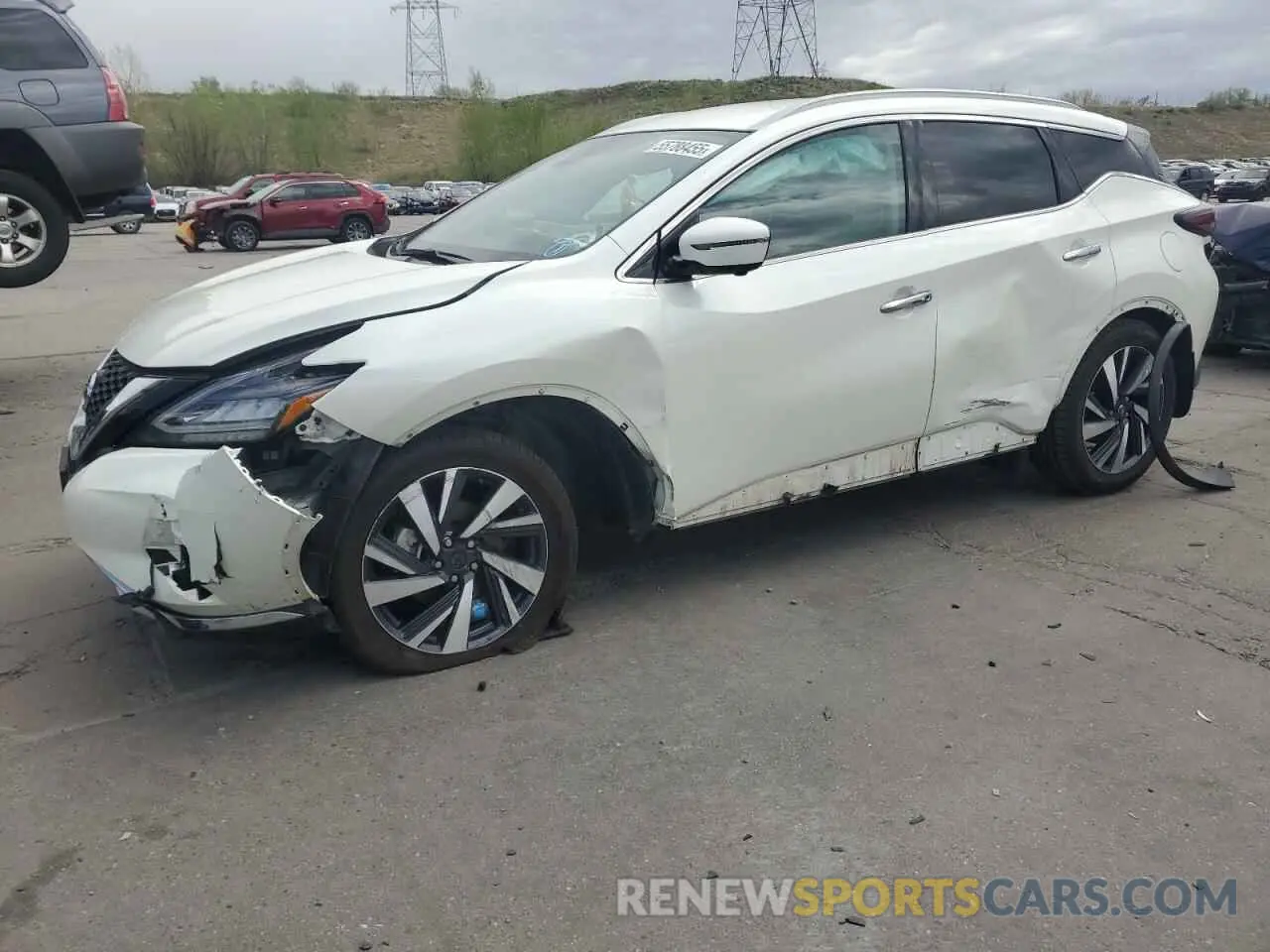 1 fotografías del automóvil dañado 5N1AZ2CS7NC117451 NISSAN MURANO 2022