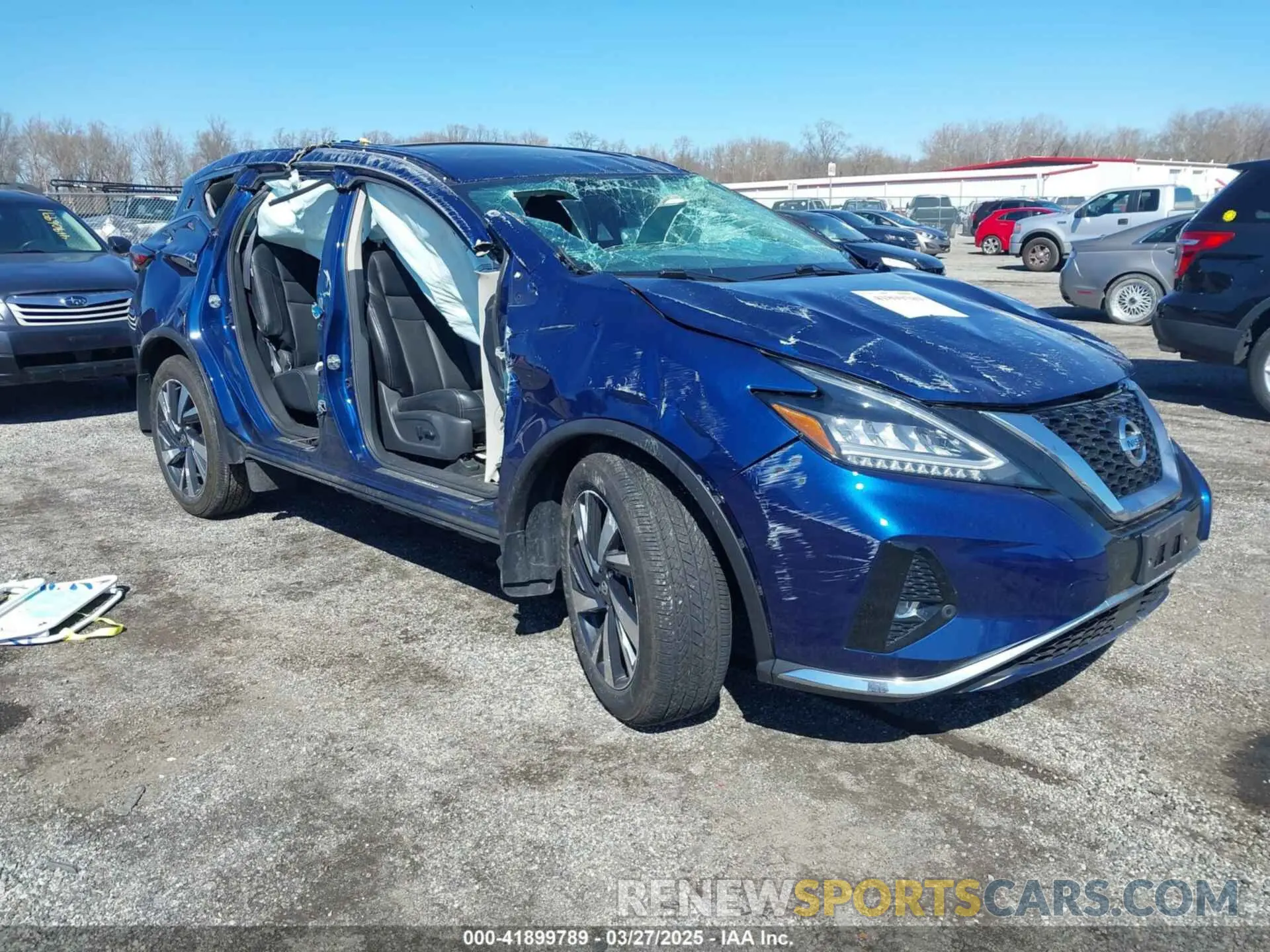 1 fotografías del automóvil dañado 5N1AZ2CS8NC107804 NISSAN MURANO 2022