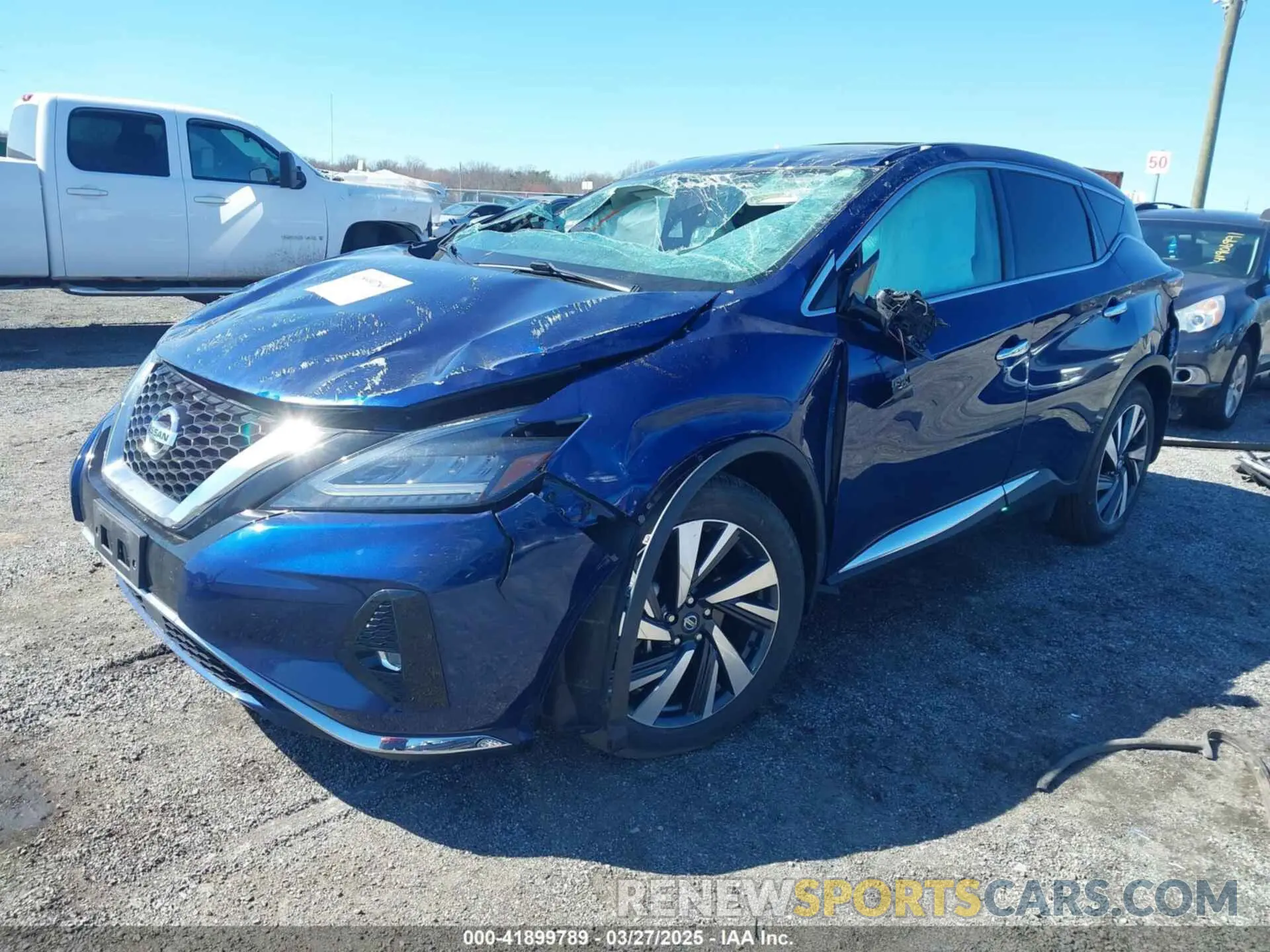 2 fotografías del automóvil dañado 5N1AZ2CS8NC107804 NISSAN MURANO 2022