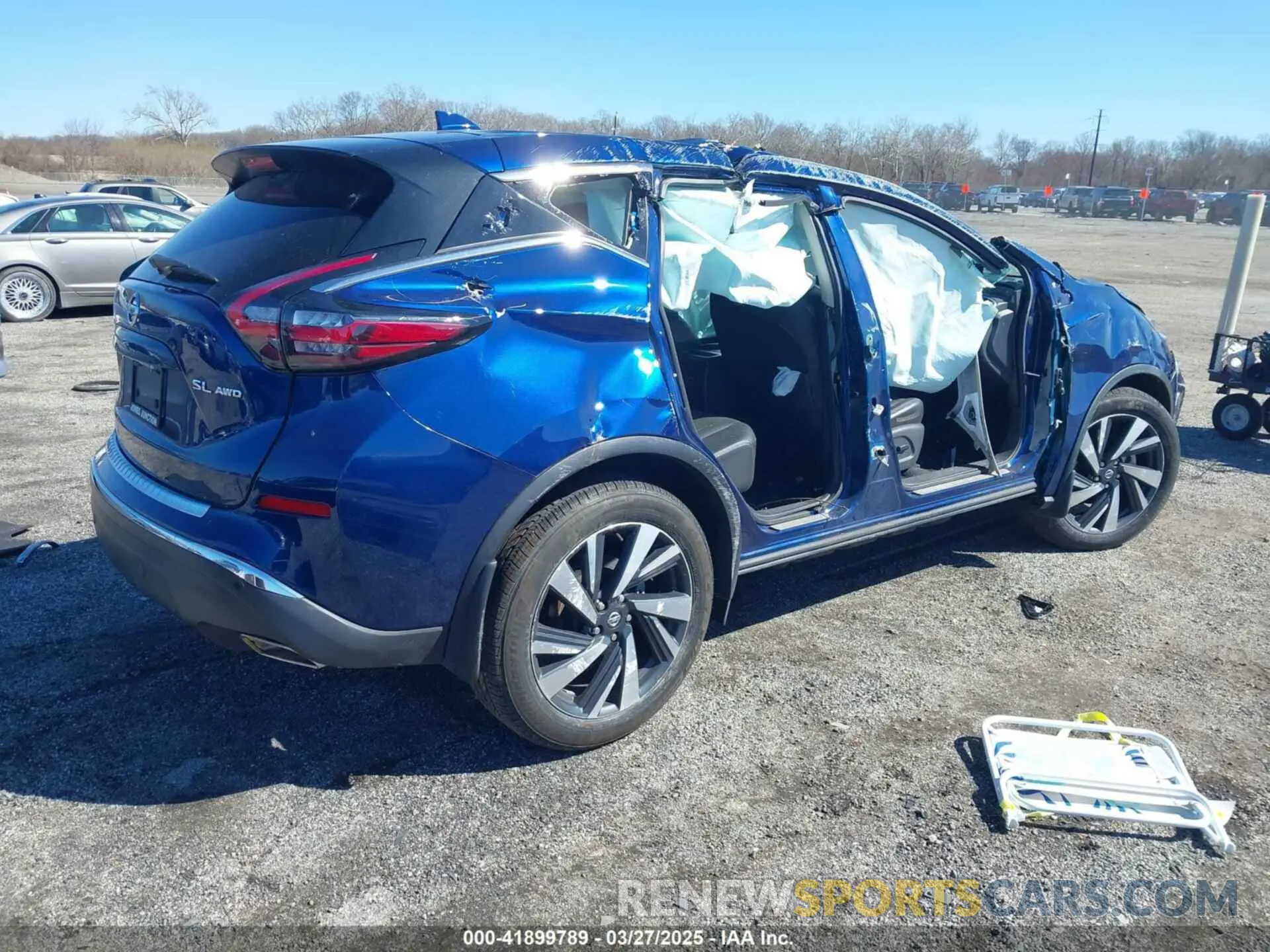4 fotografías del automóvil dañado 5N1AZ2CS8NC107804 NISSAN MURANO 2022