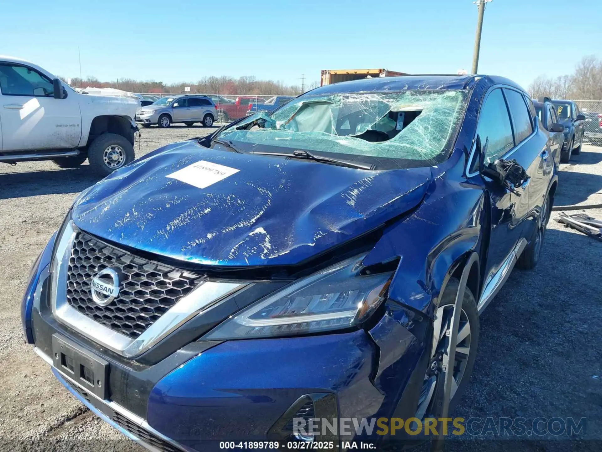 6 fotografías del automóvil dañado 5N1AZ2CS8NC107804 NISSAN MURANO 2022