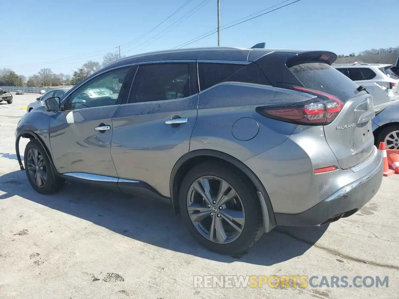 2 fotografías del automóvil dañado 5N1AZ2DS0NC117709 NISSAN MURANO 2022