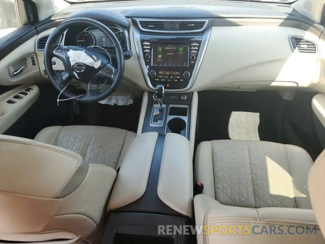 8 fotografías del automóvil dañado 5N1AZ2DS0NC117709 NISSAN MURANO 2022