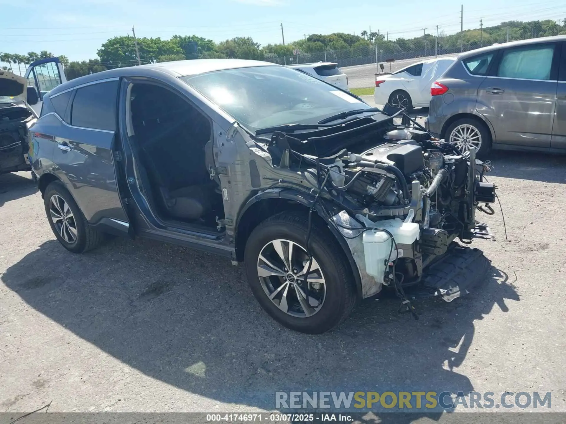 1 fotografías del automóvil dañado 5N1AZ2AJ3PC137693 NISSAN MURANO 2023