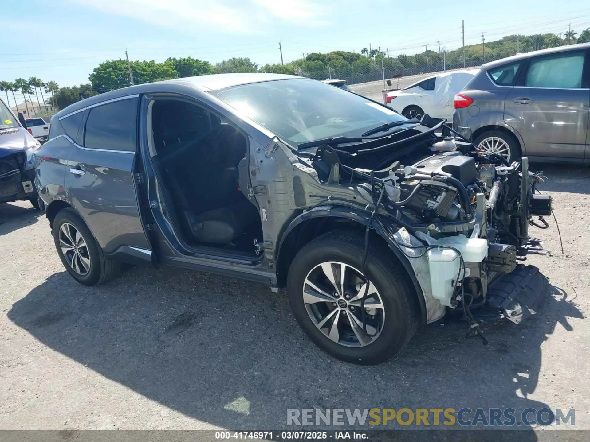17 fotografías del automóvil dañado 5N1AZ2AJ3PC137693 NISSAN MURANO 2023