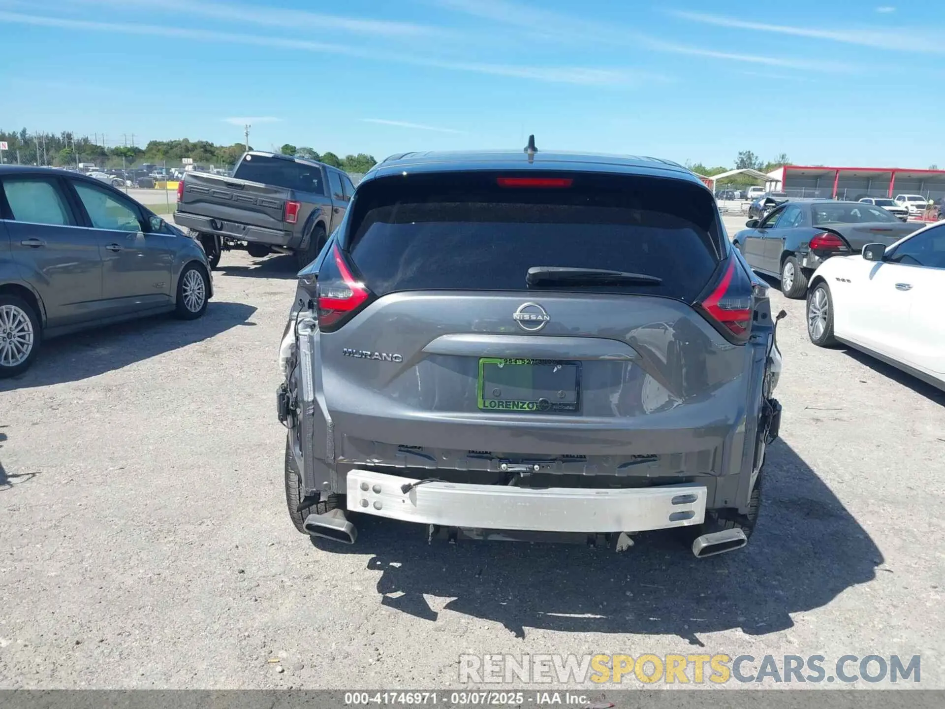 19 fotografías del automóvil dañado 5N1AZ2AJ3PC137693 NISSAN MURANO 2023