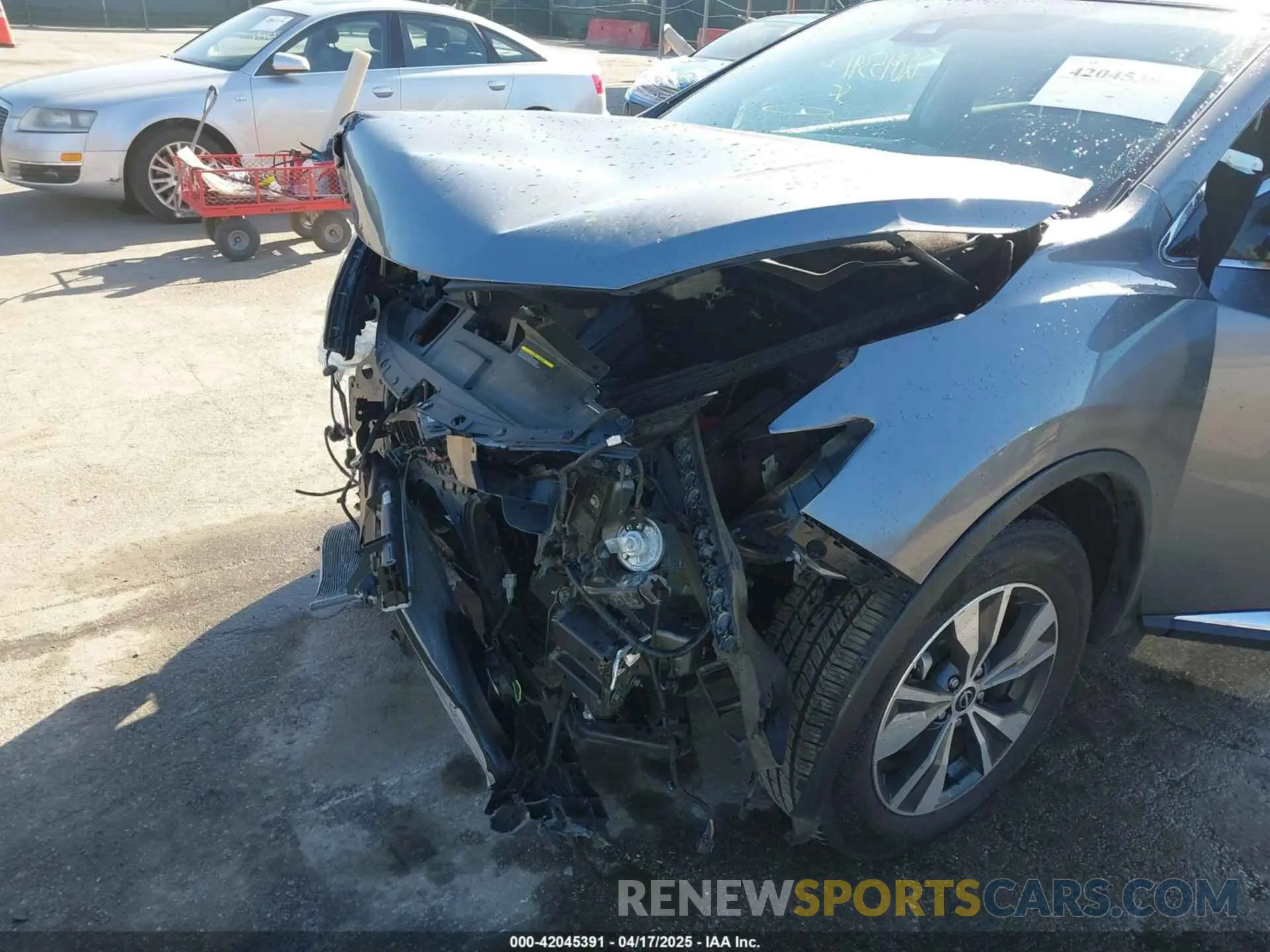 19 fotografías del automóvil dañado 5N1AZ2AJ5PC128347 NISSAN MURANO 2023