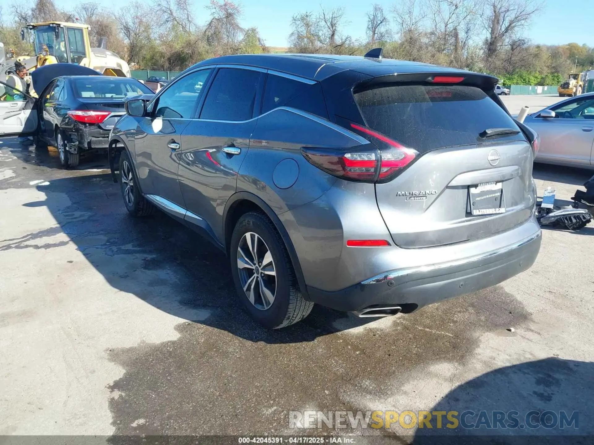 3 fotografías del automóvil dañado 5N1AZ2AJ5PC128347 NISSAN MURANO 2023