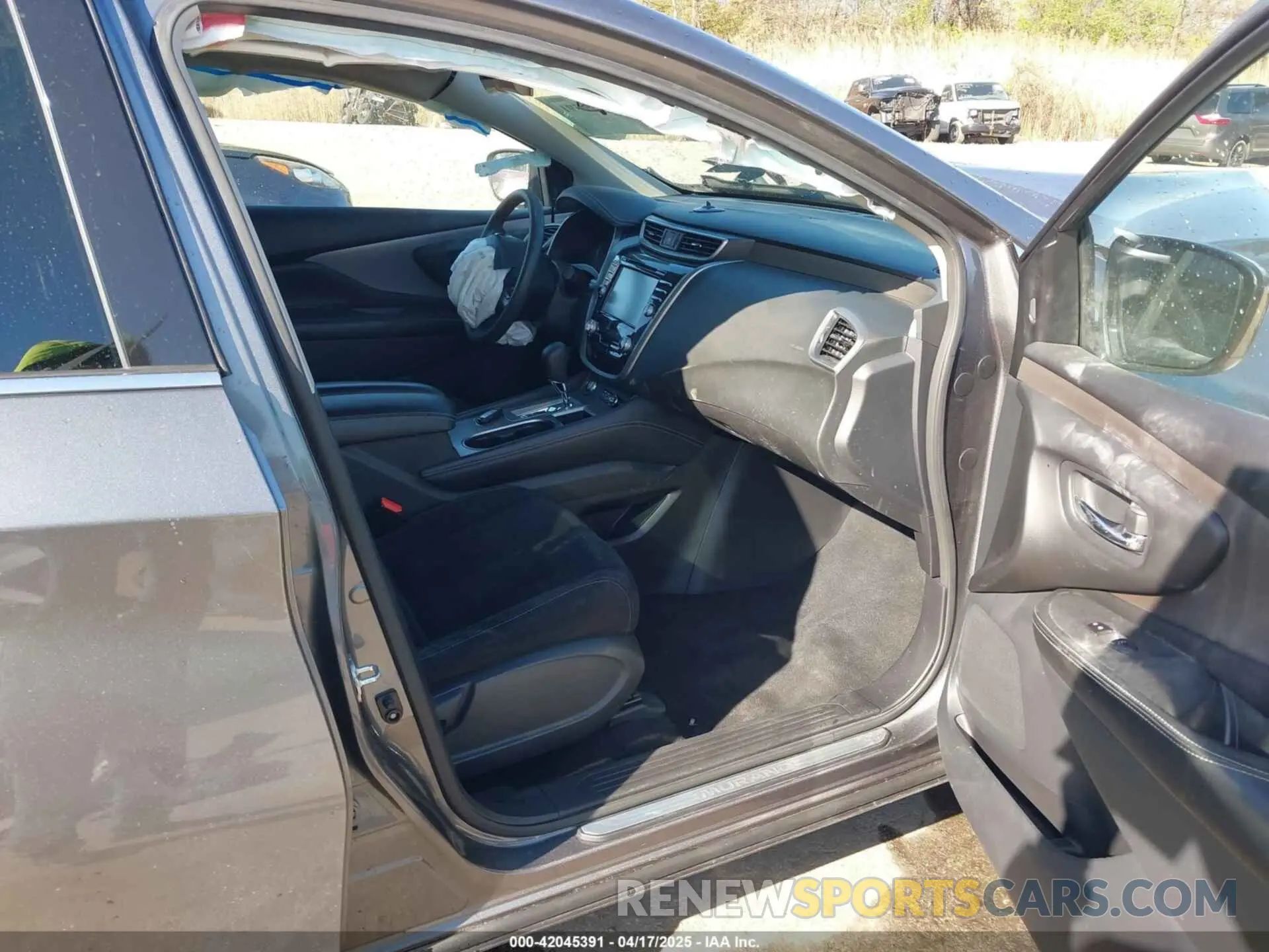 5 fotografías del automóvil dañado 5N1AZ2AJ5PC128347 NISSAN MURANO 2023