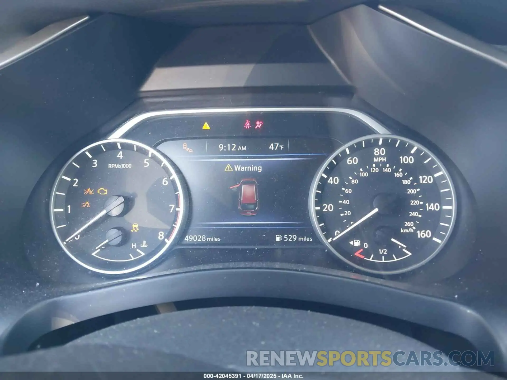 7 fotografías del automóvil dañado 5N1AZ2AJ5PC128347 NISSAN MURANO 2023