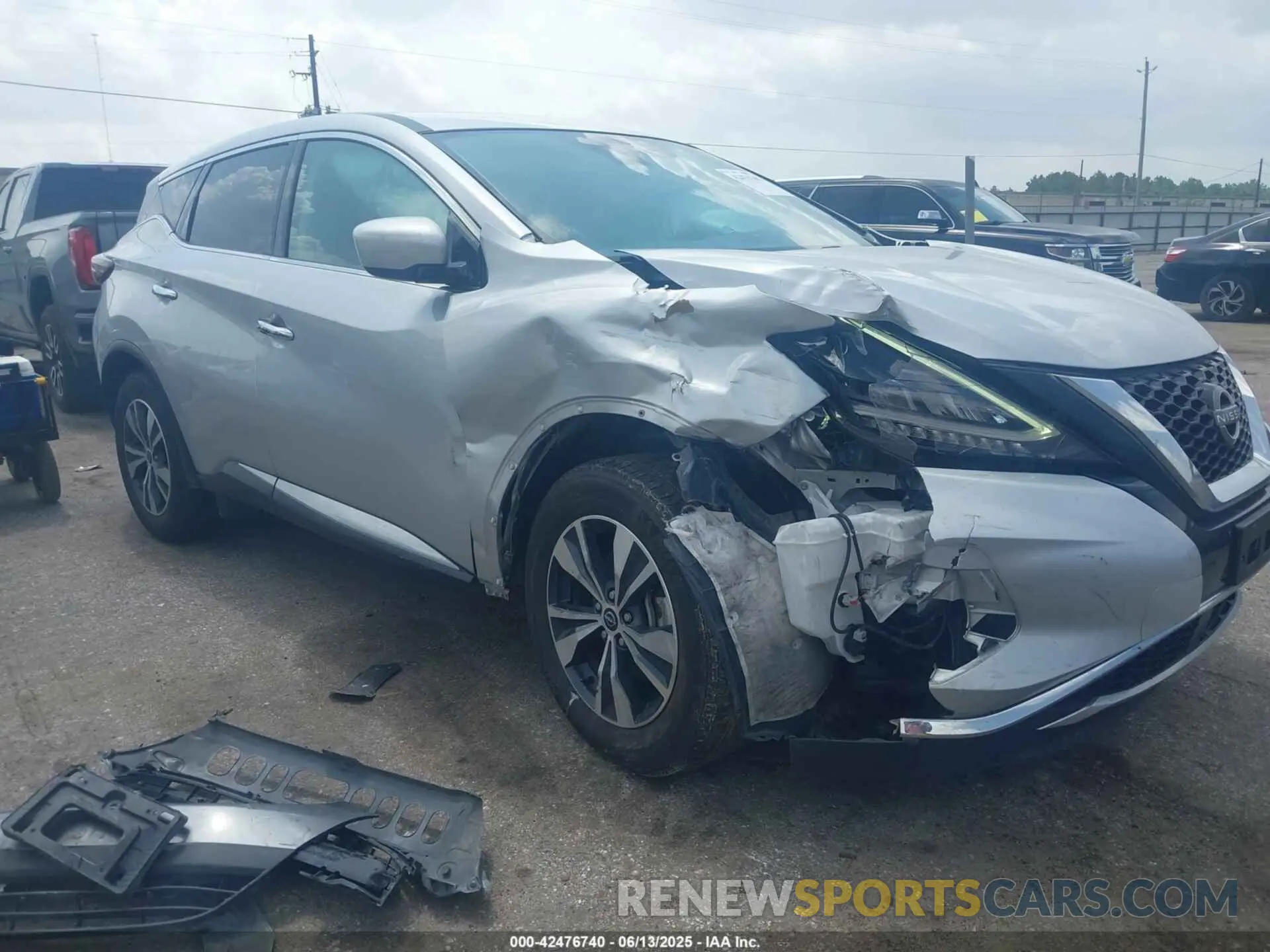 1 fotografías del automóvil dañado 5N1AZ2AS0PC130290 NISSAN MURANO 2023