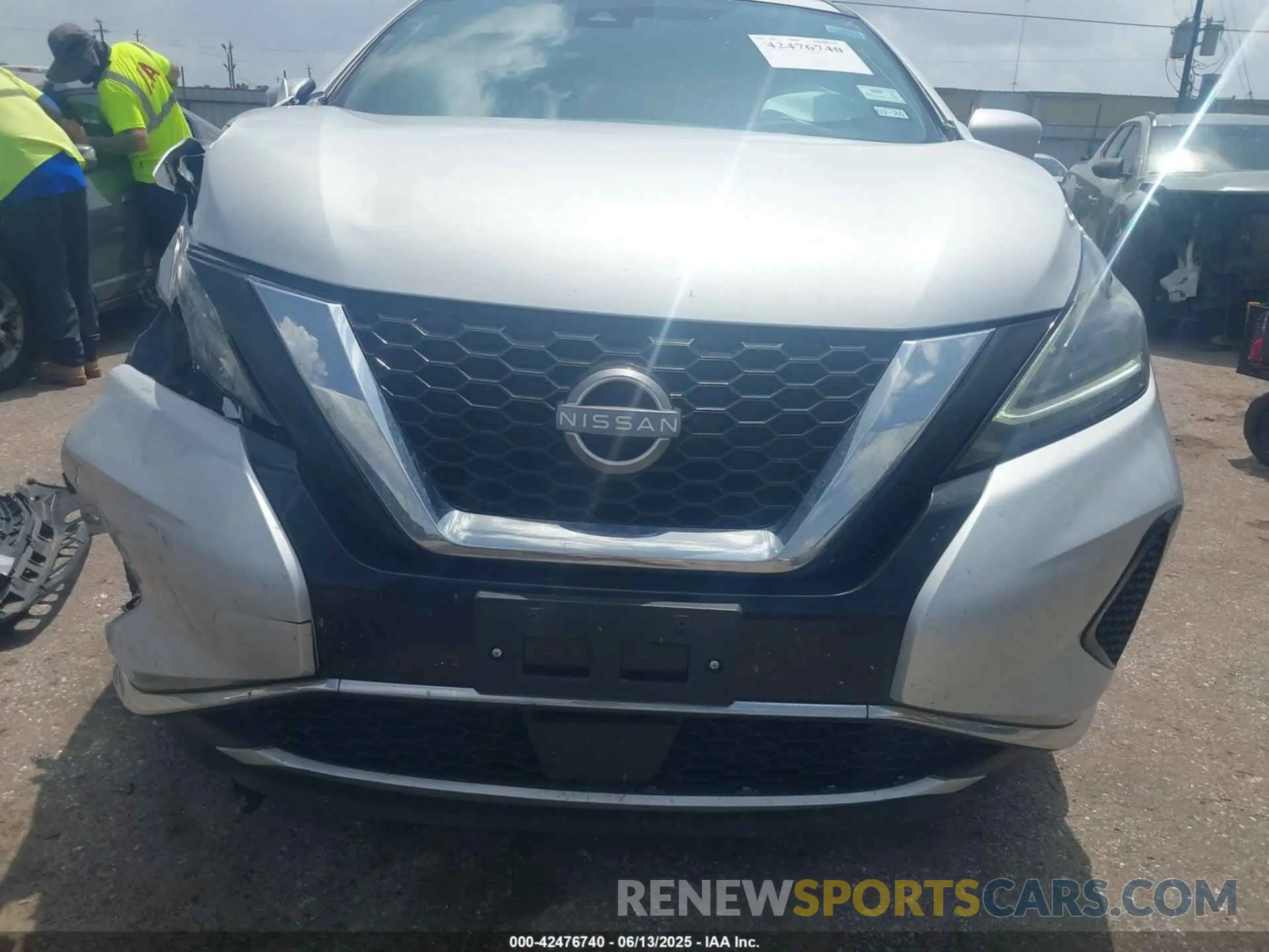 13 fotografías del automóvil dañado 5N1AZ2AS0PC130290 NISSAN MURANO 2023