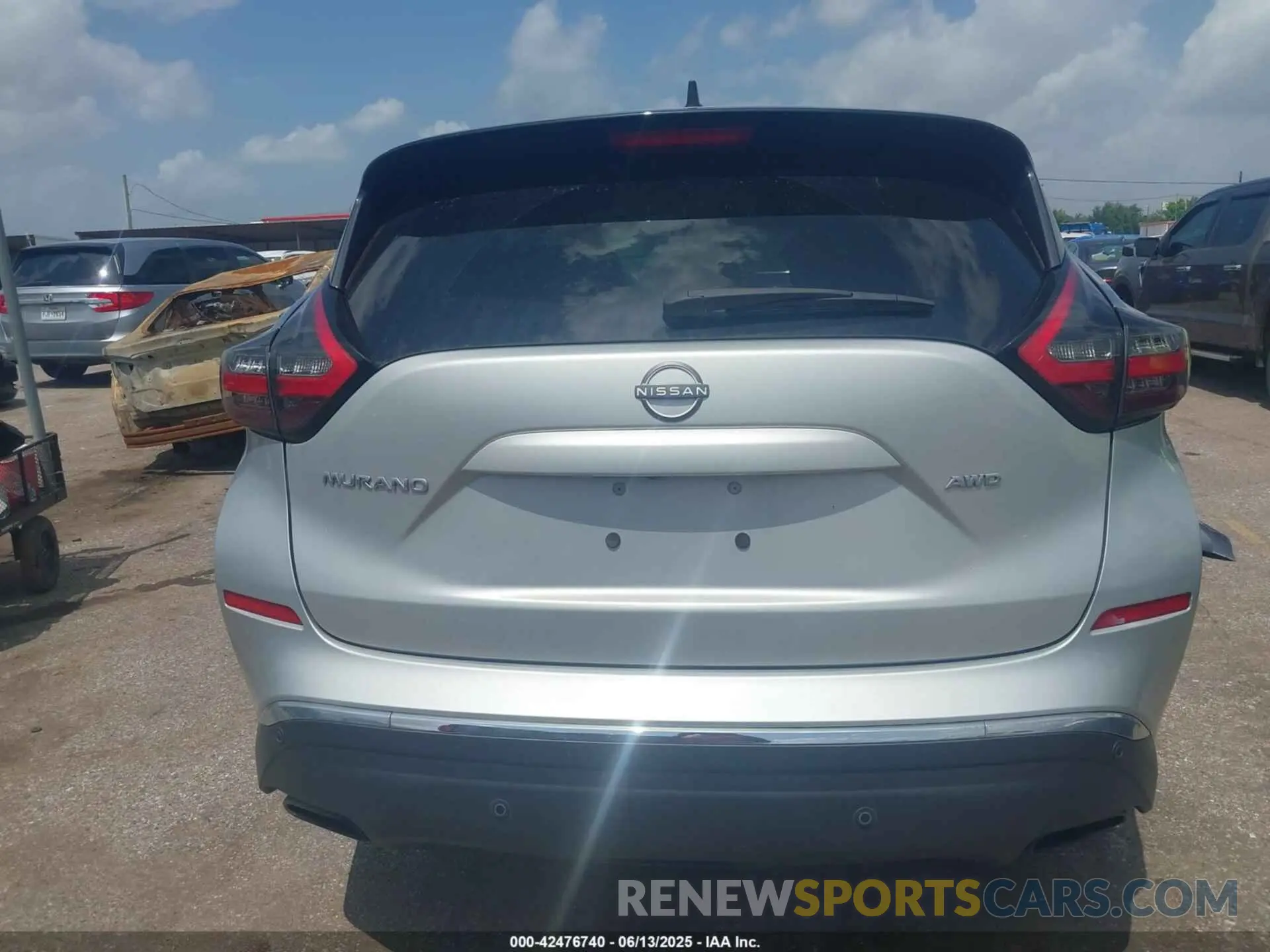 17 fotografías del automóvil dañado 5N1AZ2AS0PC130290 NISSAN MURANO 2023