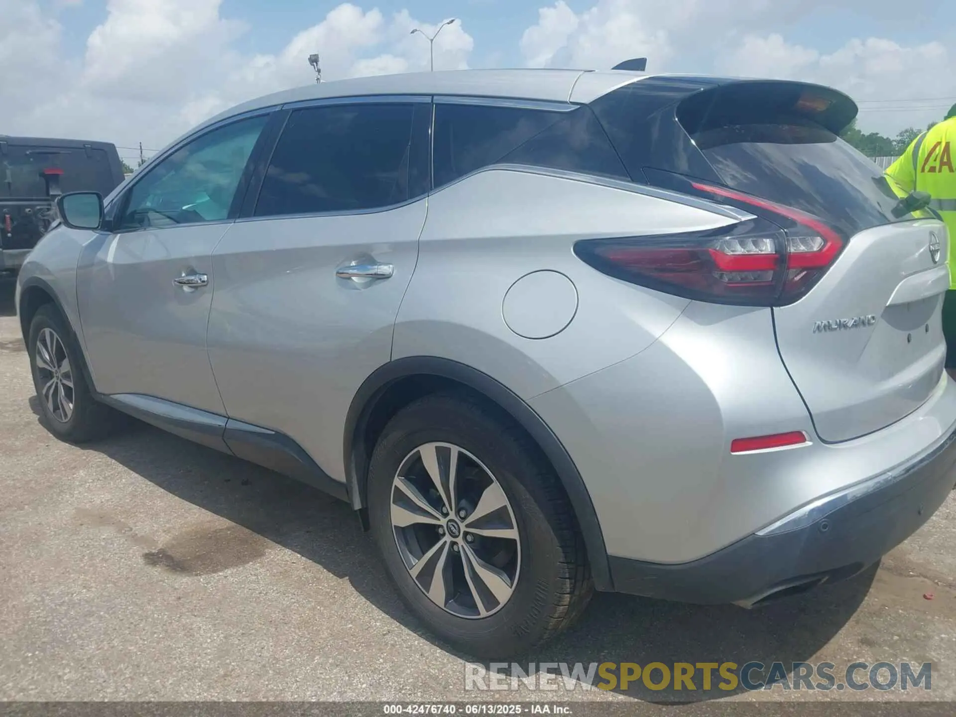 3 fotografías del automóvil dañado 5N1AZ2AS0PC130290 NISSAN MURANO 2023