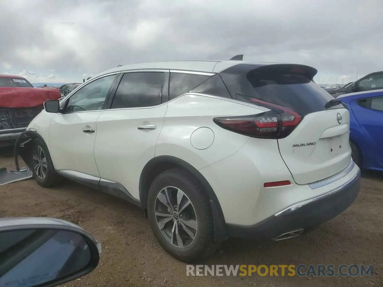 2 fotografías del automóvil dañado 5N1AZ2AS0PC140799 NISSAN MURANO 2023
