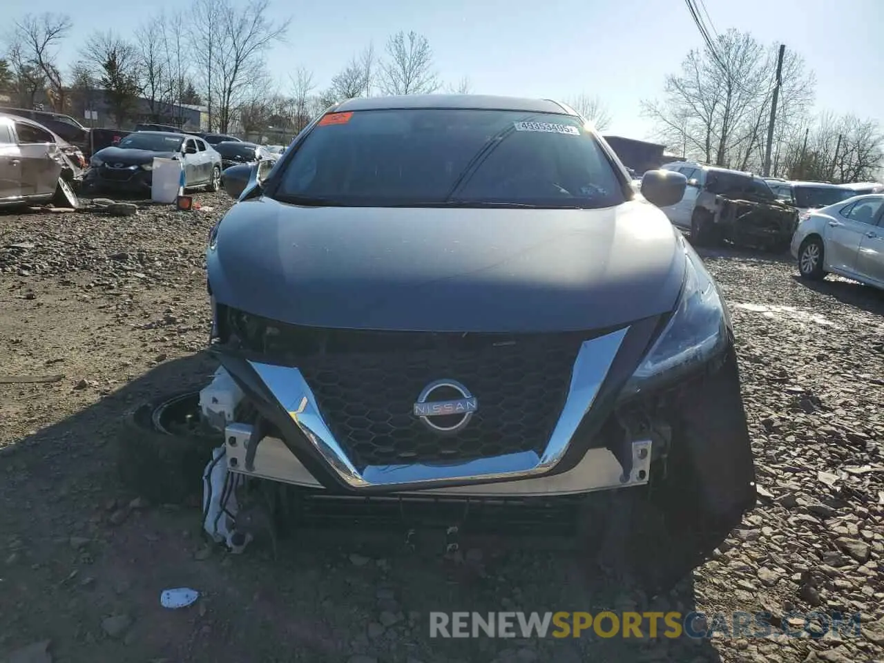 5 fotografías del automóvil dañado 5N1AZ2AS9PC111110 NISSAN MURANO 2023