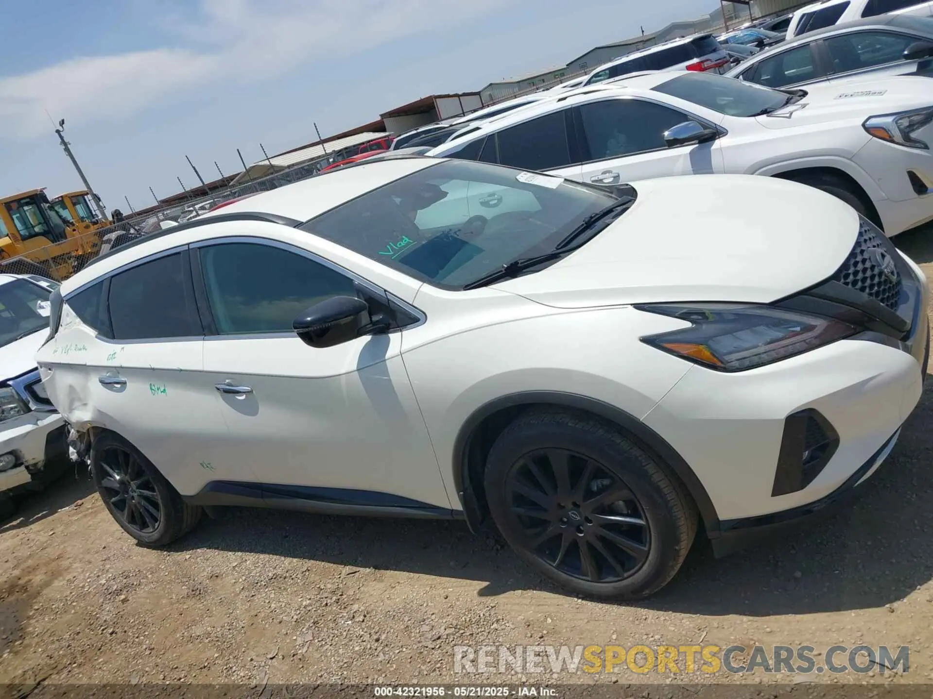 14 fotografías del automóvil dañado 5N1AZ2BJ0PC113527 NISSAN MURANO 2023